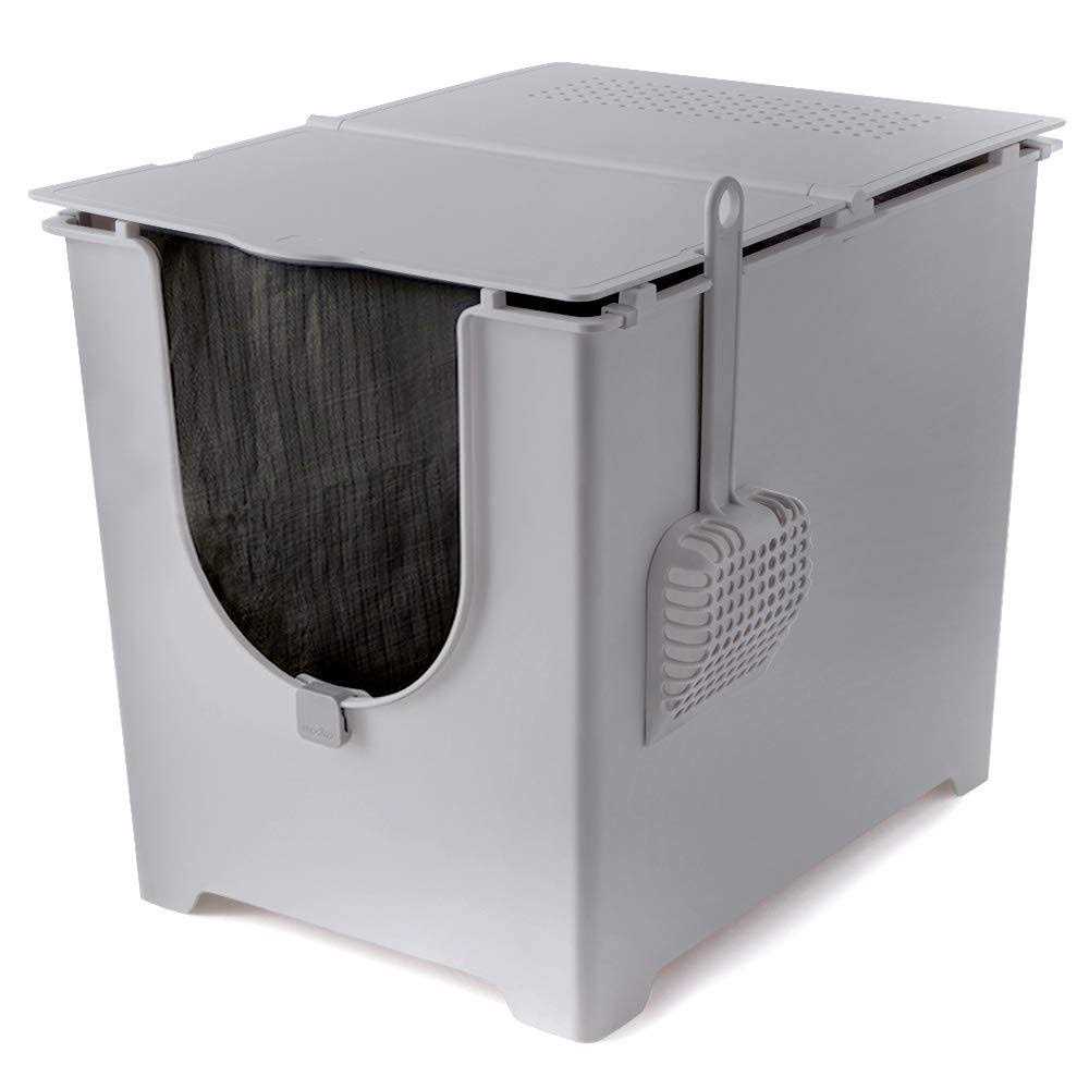 Modkat Flip Litter Box with Scoop and Reusable Liner - Healthber