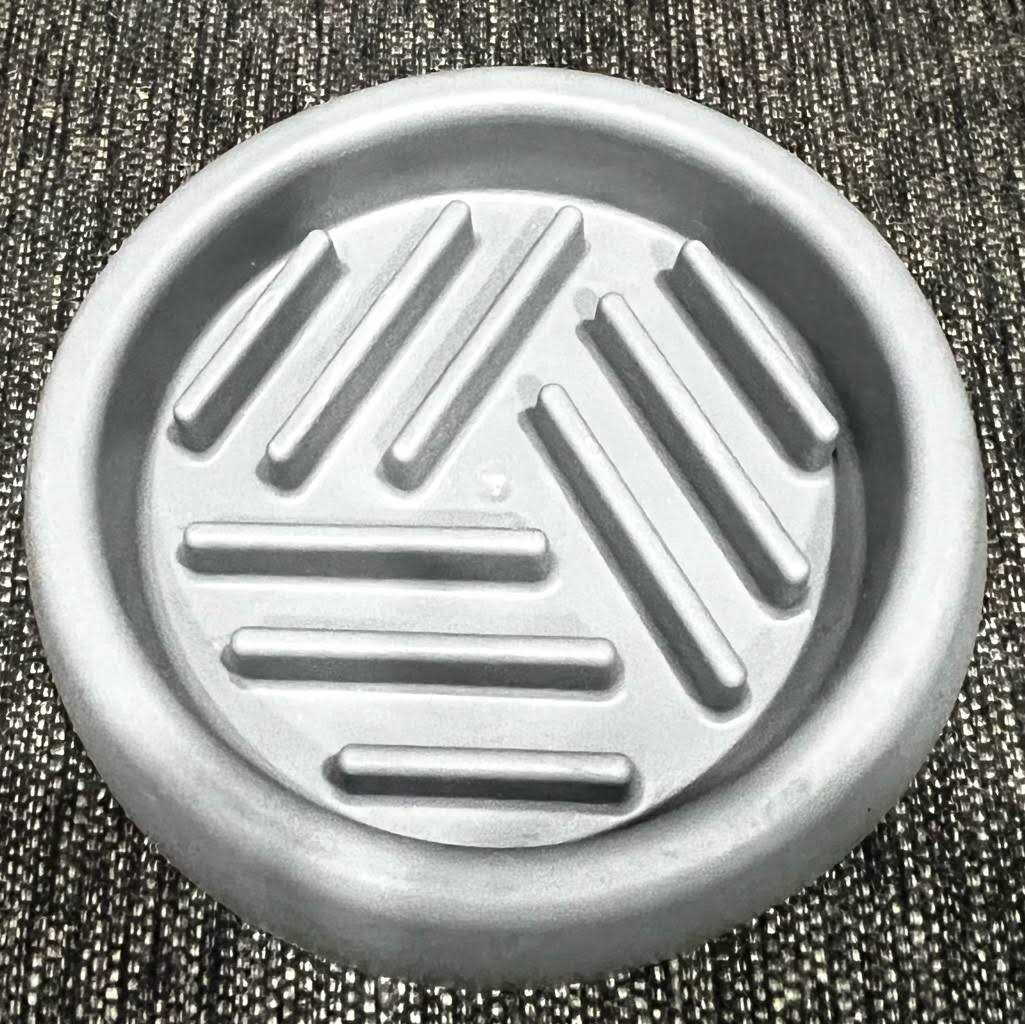 Top Paw Grey Puzzle Slow-Feeder Dog Bowl - Healthber