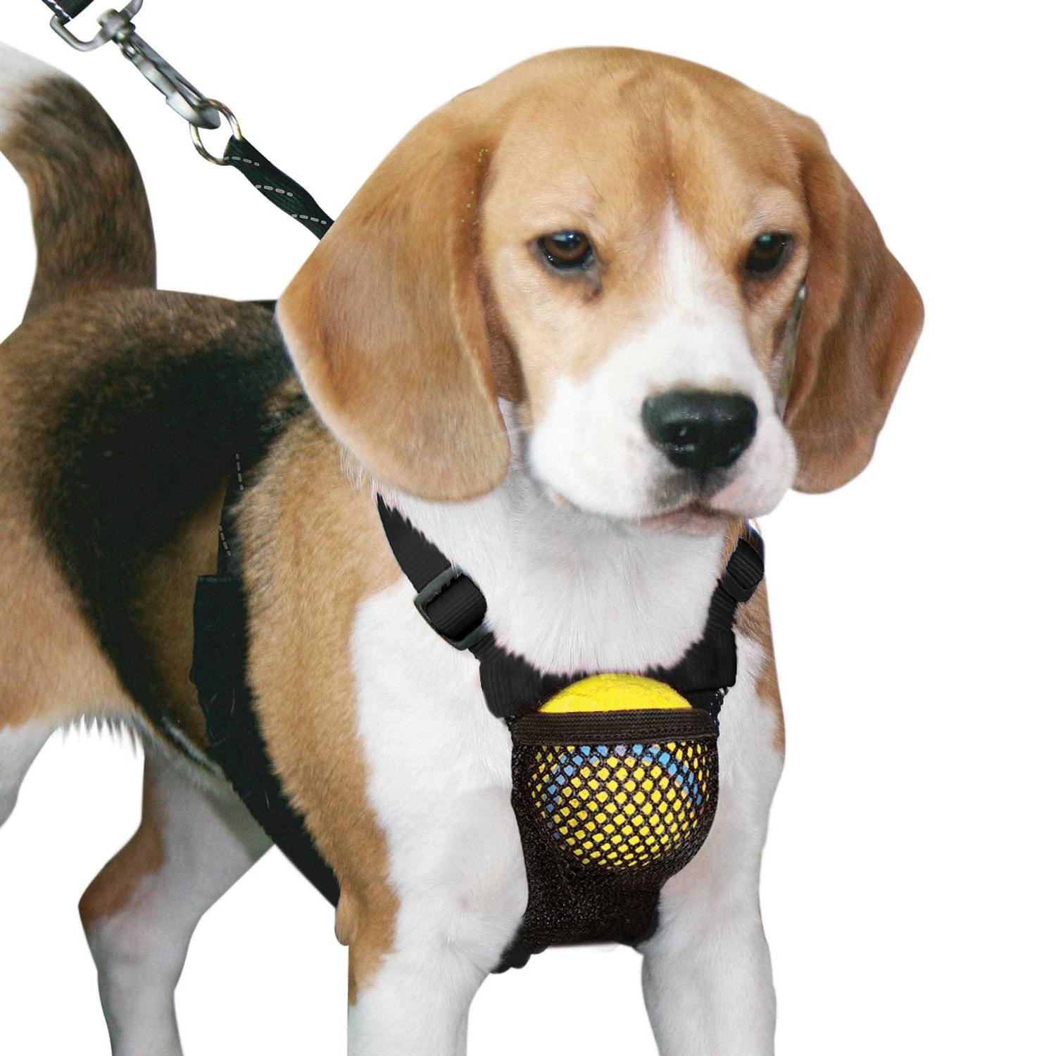 Yuppie Puppy Medium Black Anti Pull Mesh Dog Harness Neck Sizes 10 16 - Healthber