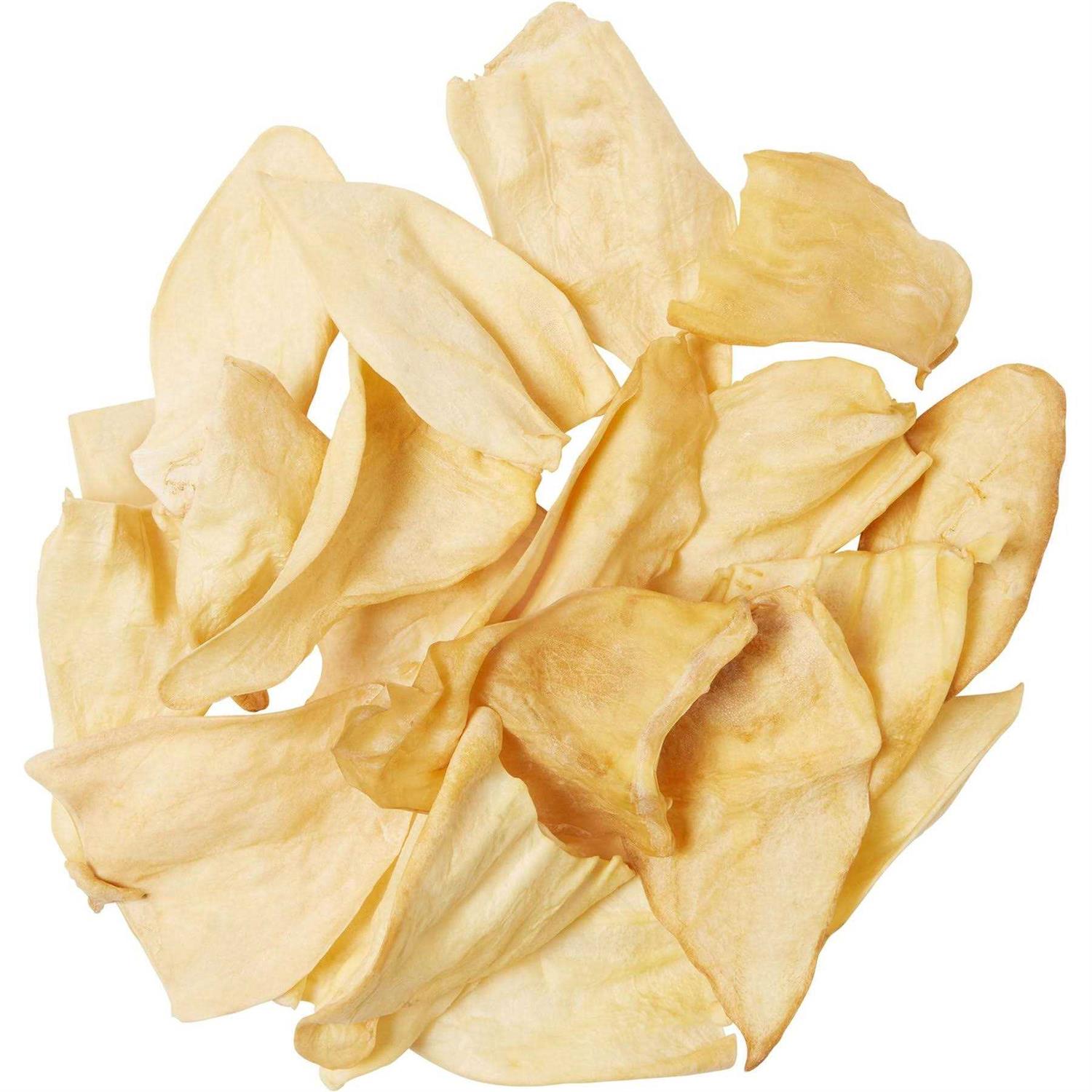 Bones & Chews Water Buffalo Ear Chews Dog Treats - Healthber