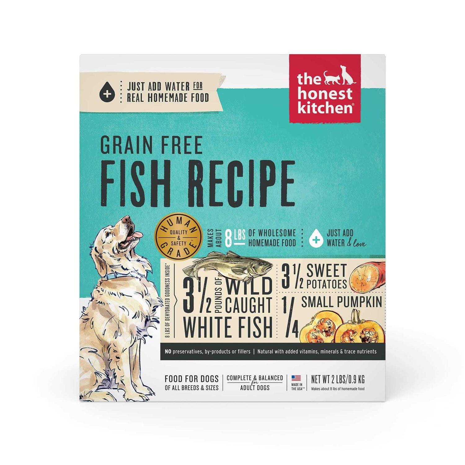 The Honest Kitchen Dehydrated Grain Free Fish Dog Food - Healthber
