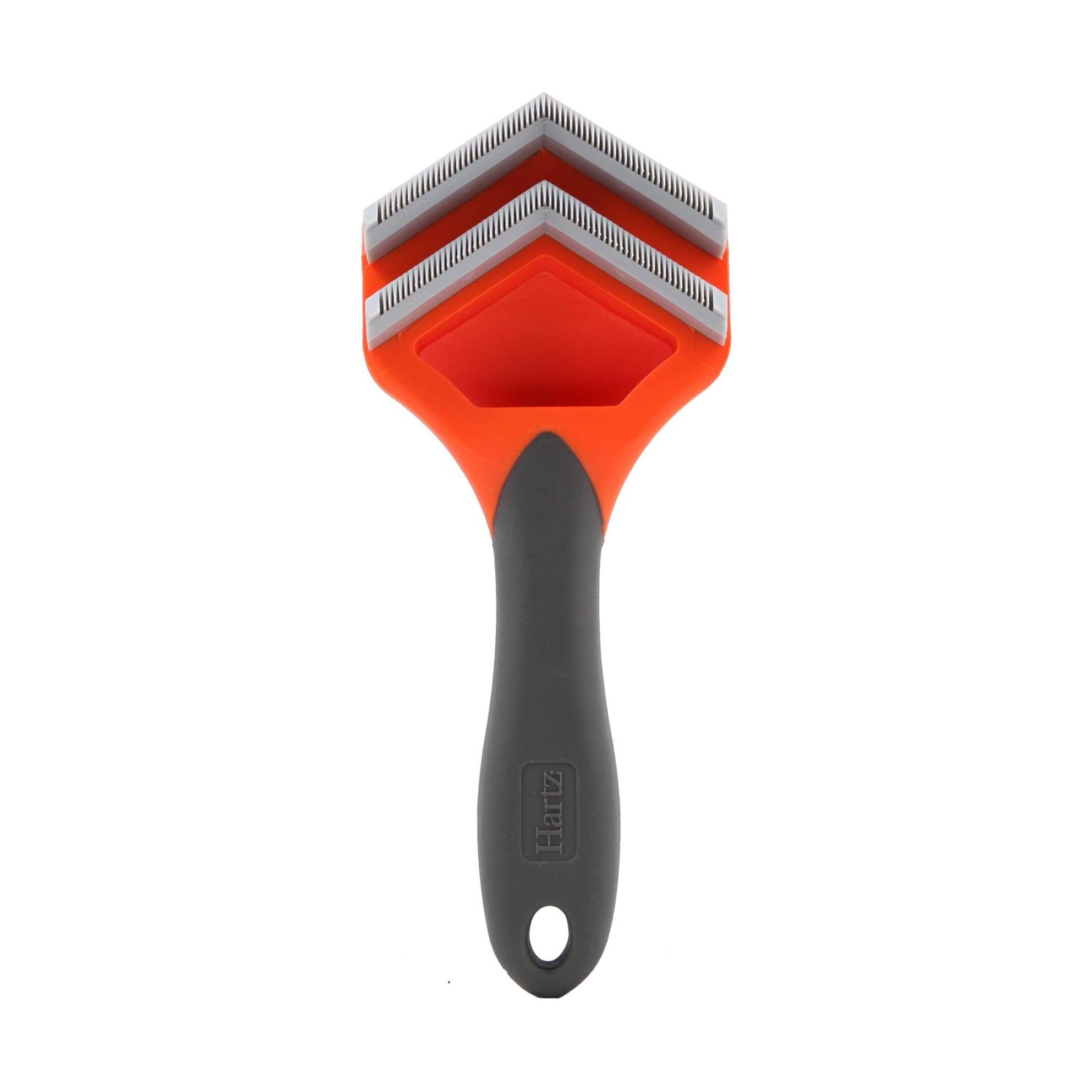 Hartz Groomer’s Best Fur Fetcher De-Shedder Grooming Tool for Dogs - Healthber