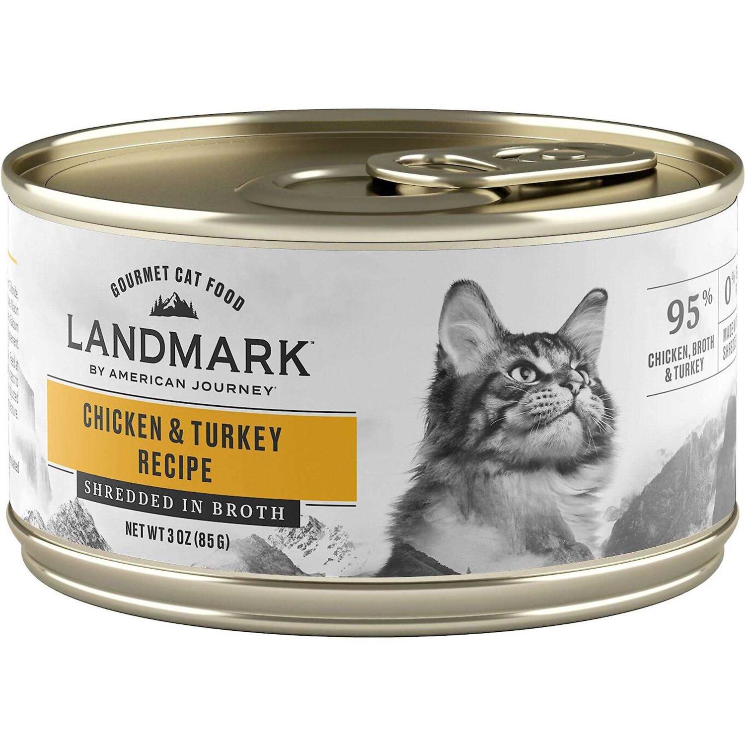 Landmark Chicken Recipe in Broth Grain-Free Canned Cat Food - Healthber