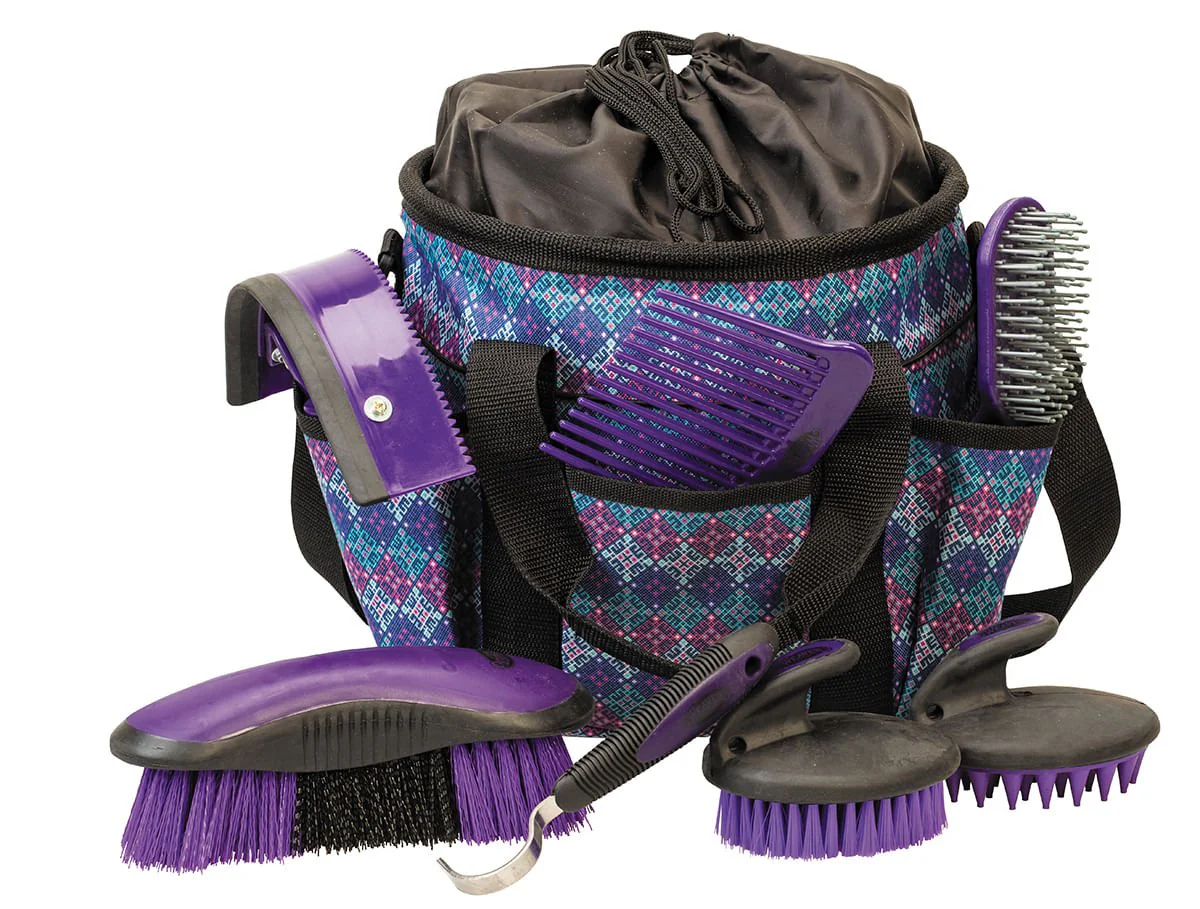 Weaver Horse Grooming Kit, 8-piece - Healthber