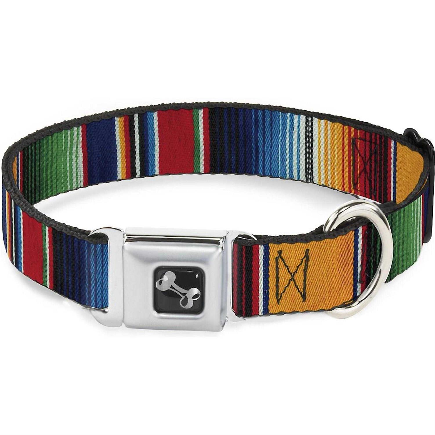 Buckle-Down Buckle Seatbelt Dog Collar - Healthber