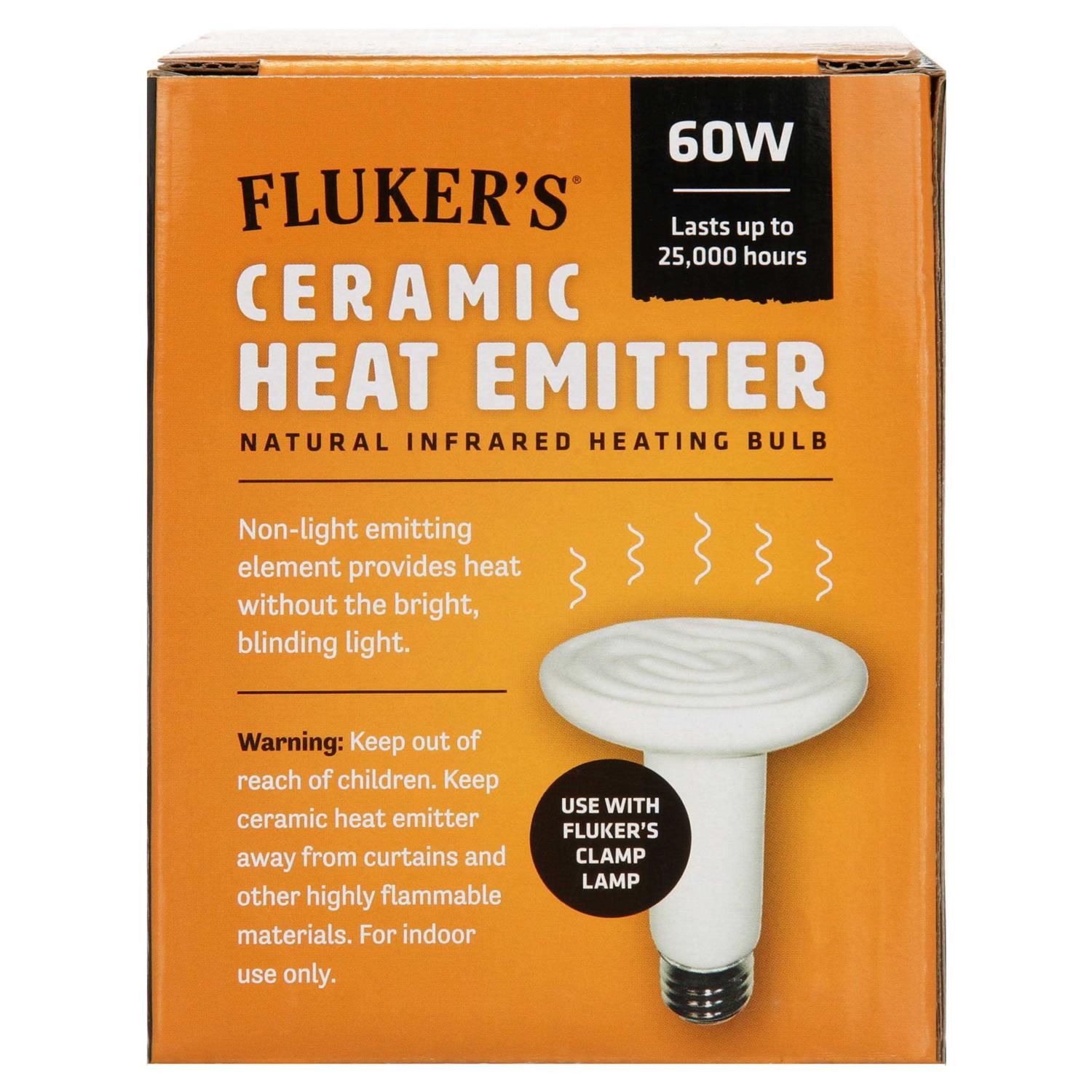 Flukers Ceramic Heat Emitter - Healthber