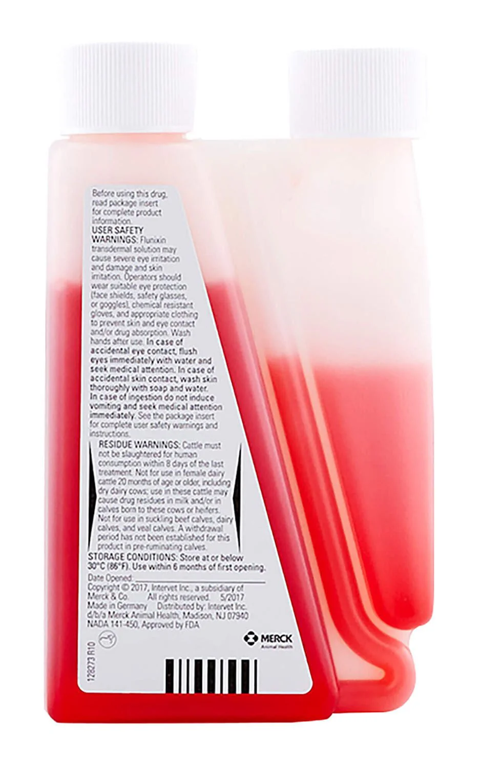 Rx Banamine Transdermal (flunixin transdermal solution) Pour-on for Cattle - Healthber