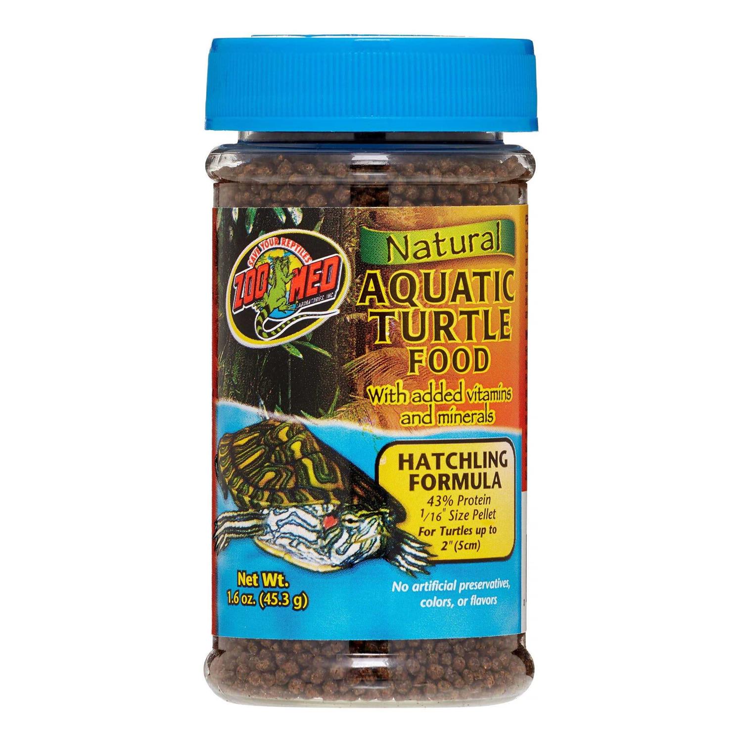 Zoo Med Natural Aquatic Turtle Food Hatchling Formula - Healthber