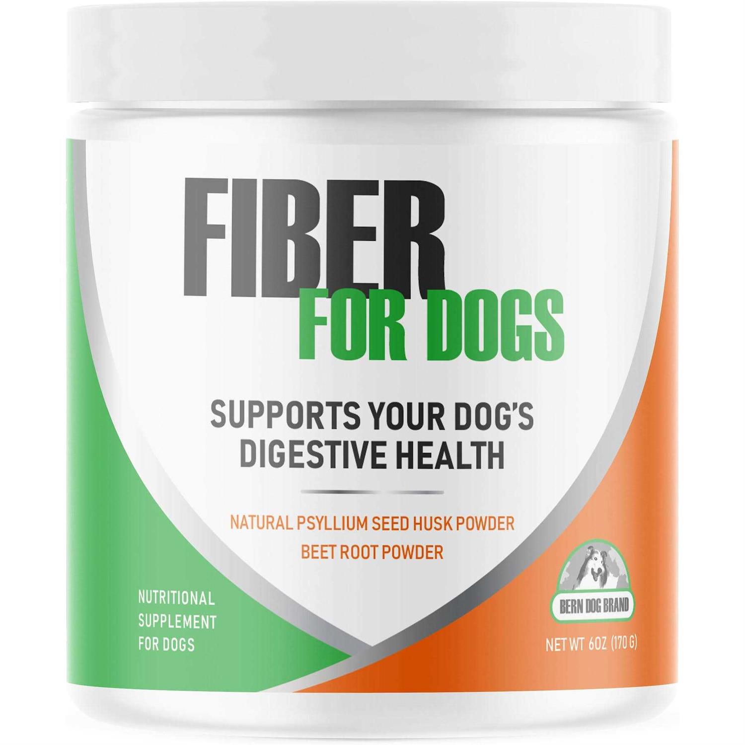 Fiber for Dogs psyllium seed husk powder & dehydrated beet root powder aids a number of intestinal disorders in Dogs including diarrhea - Healthber