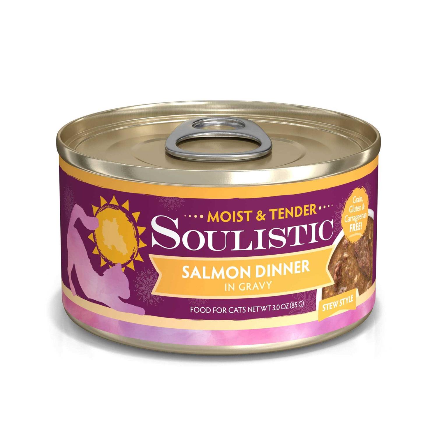 Soulistic Moist & Tender Dinner in Gravy Wet Cat Food - Healthber
