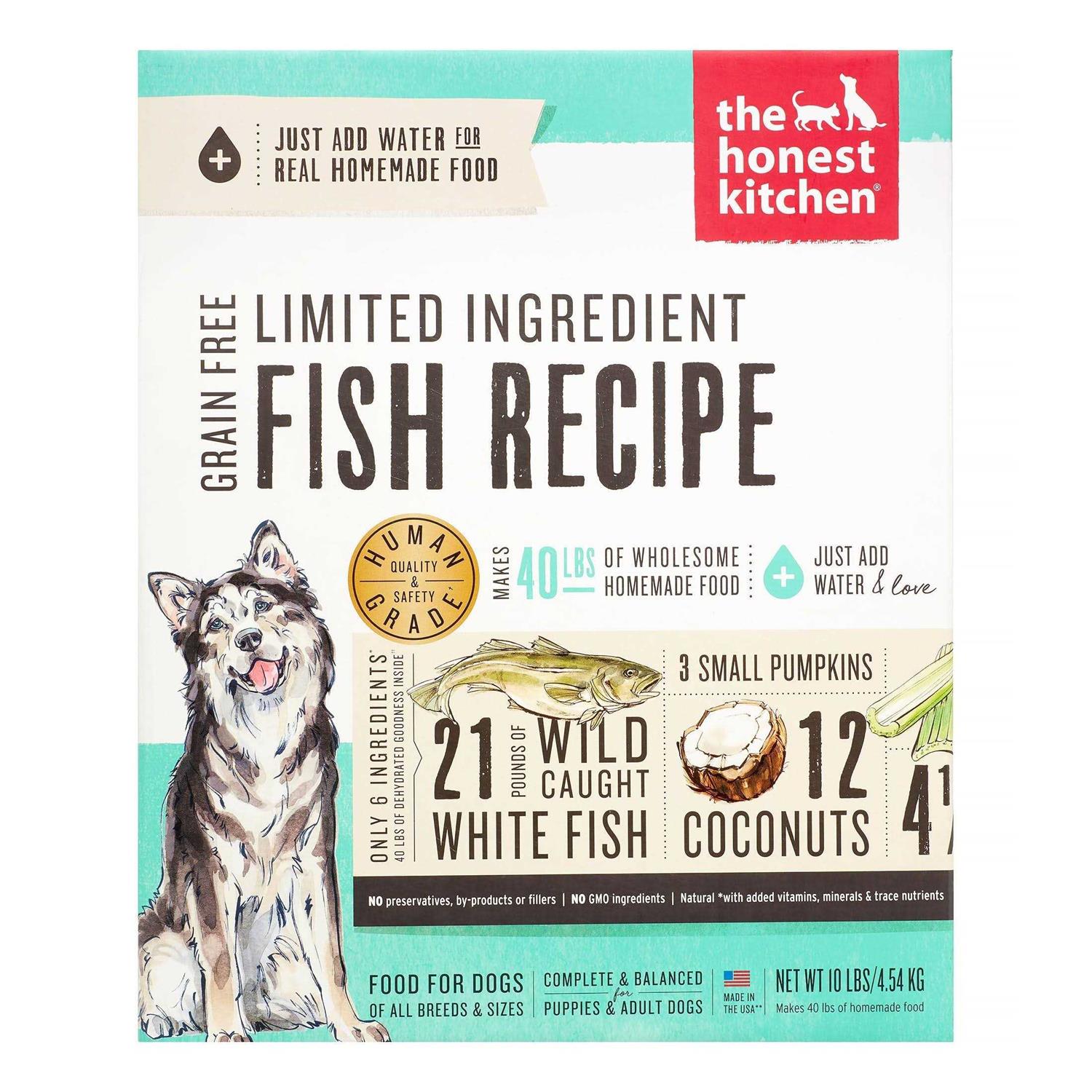 The Honest Kitchen Dehydrated Limited Ingredient Fish Dog Food - Healthber