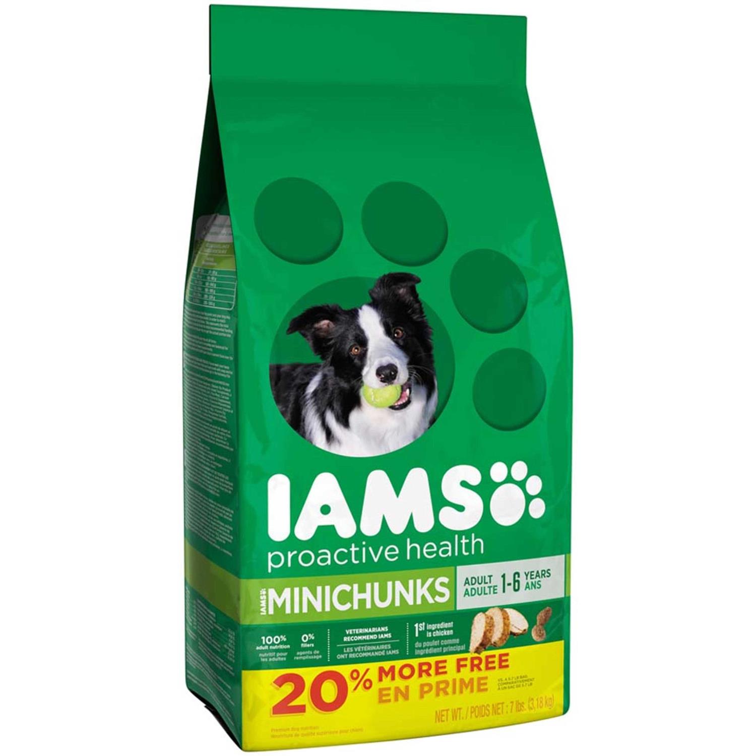 Iams Adult ProActive Health Minichunks Chicken Dry Dog Food - Healthber