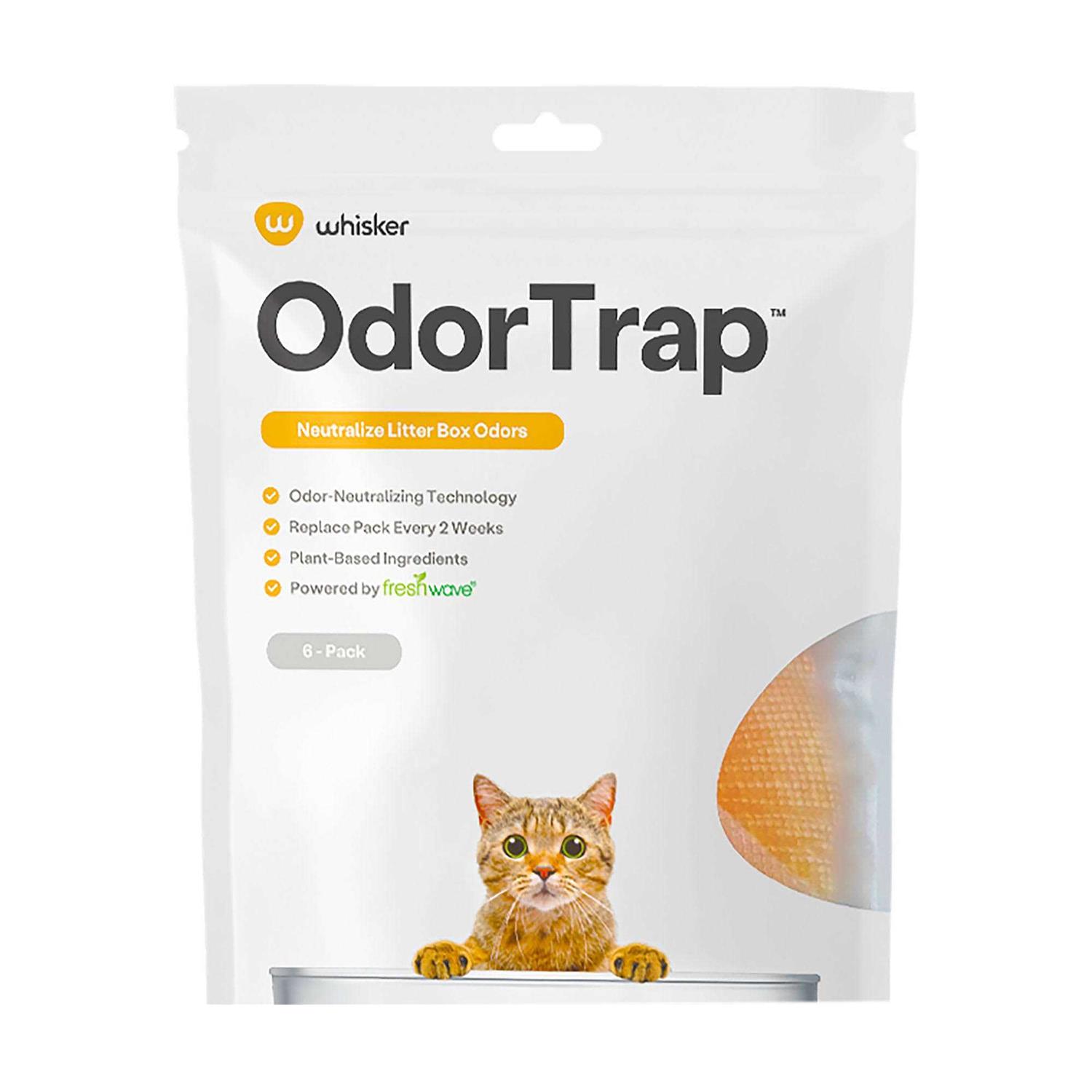 OdorTrap Litter Box Deordorizer by Whisker - Healthber