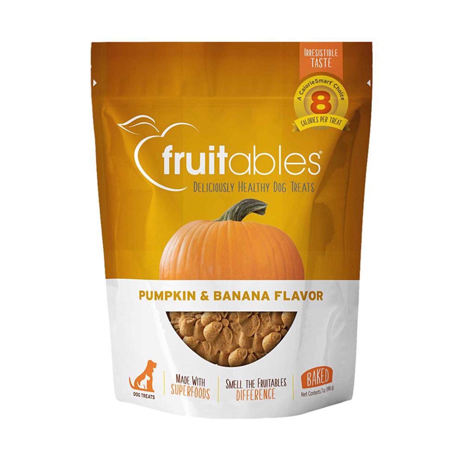 Fruitables Dog Treats Pumpkin - Healthber