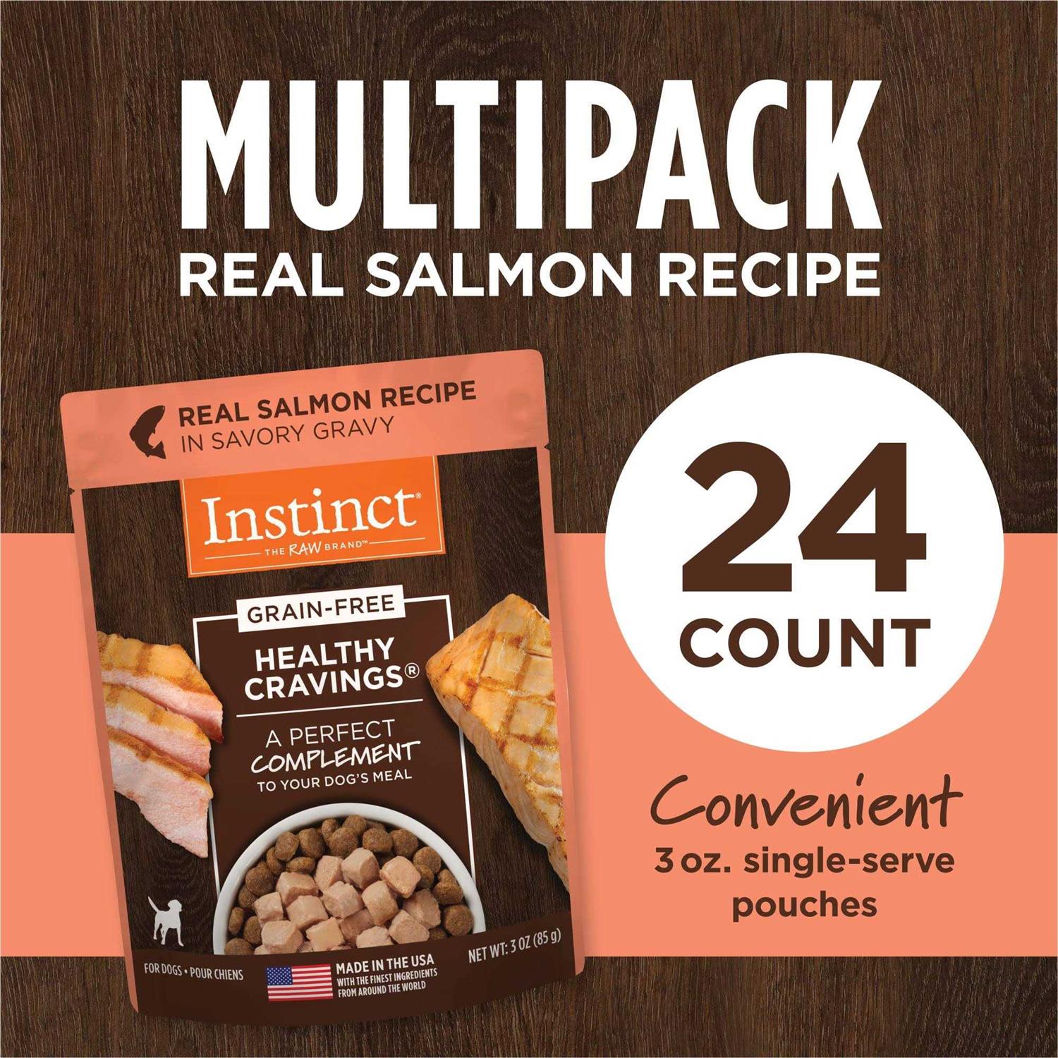Instinct Healthy Cravings Grain Free Real Recipe Wet Dog Food Topper - Healthber