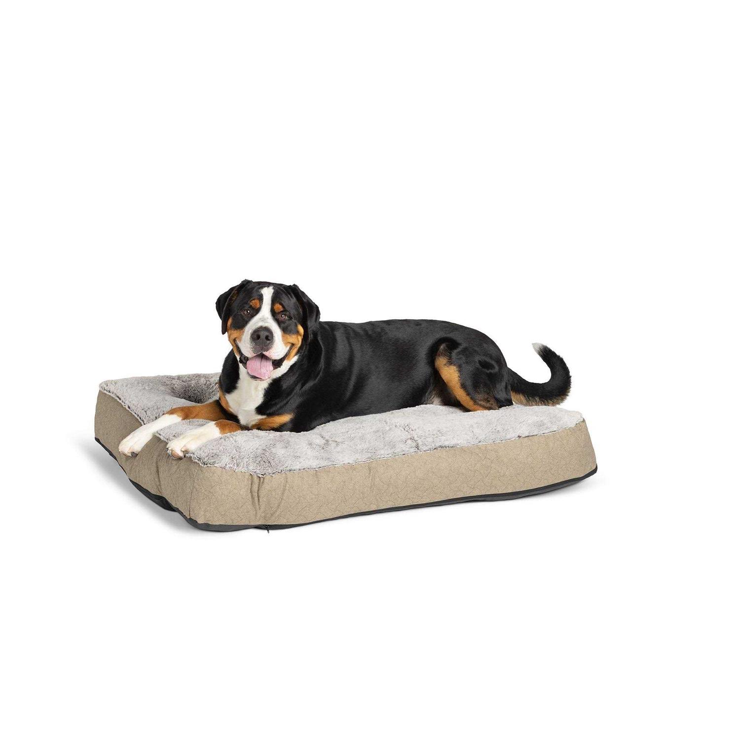 Top Paw Orthopedic Memory Foam Quilt Mattress Dog Bed - Healthber