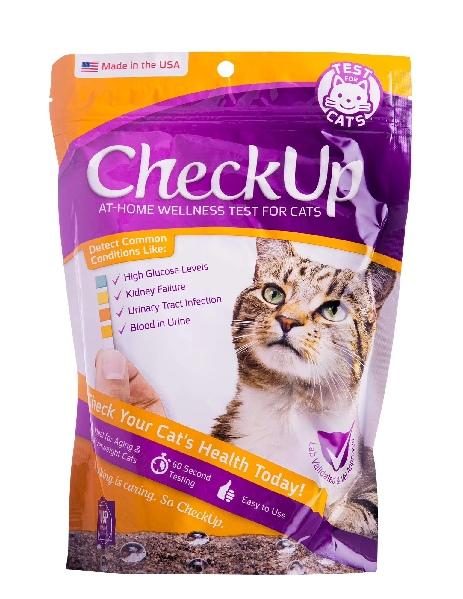 CheckUp At Home Wellness Test Kit for Cats - Healthber