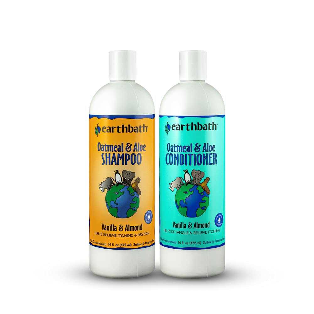 Earthbath Oatmeal & Aloe Shampoo & Conditioner - Healthber