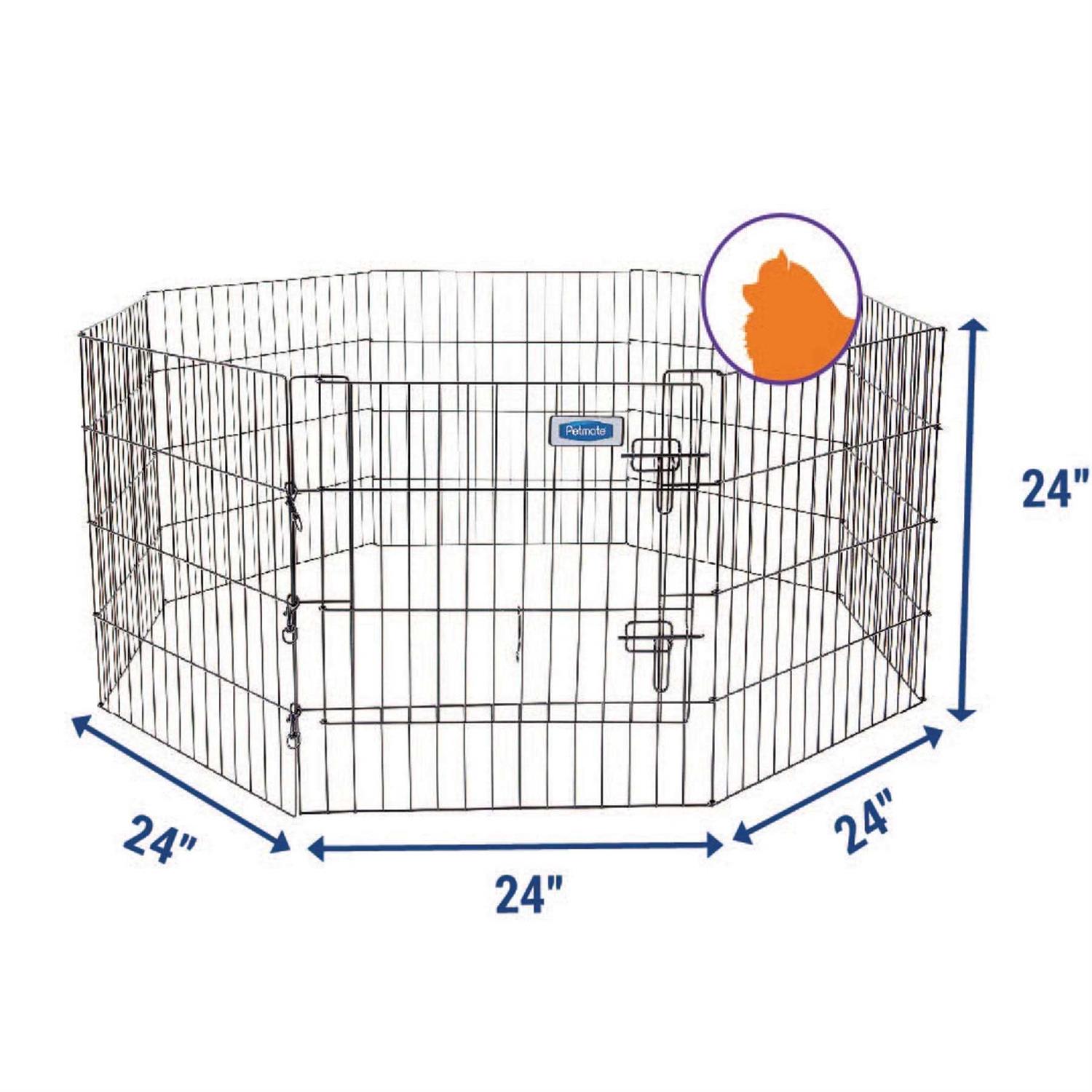 Petmate Exercise Pen with Door - Healthber