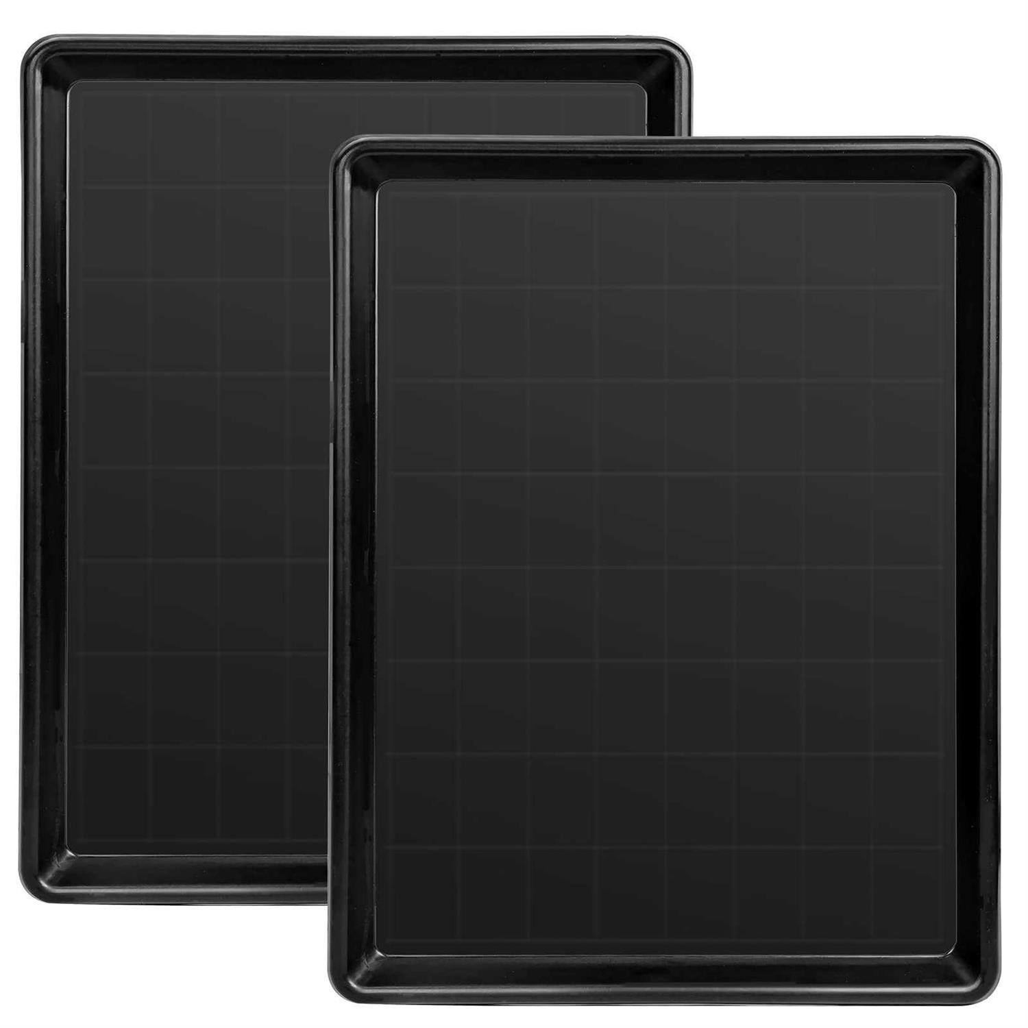 Confote Replacement Tray for Dog Crate Pans Plastic Bottom for Pet Cages Crates Kennels Dogs Cat Rabbit Ferret Critter - Healthber