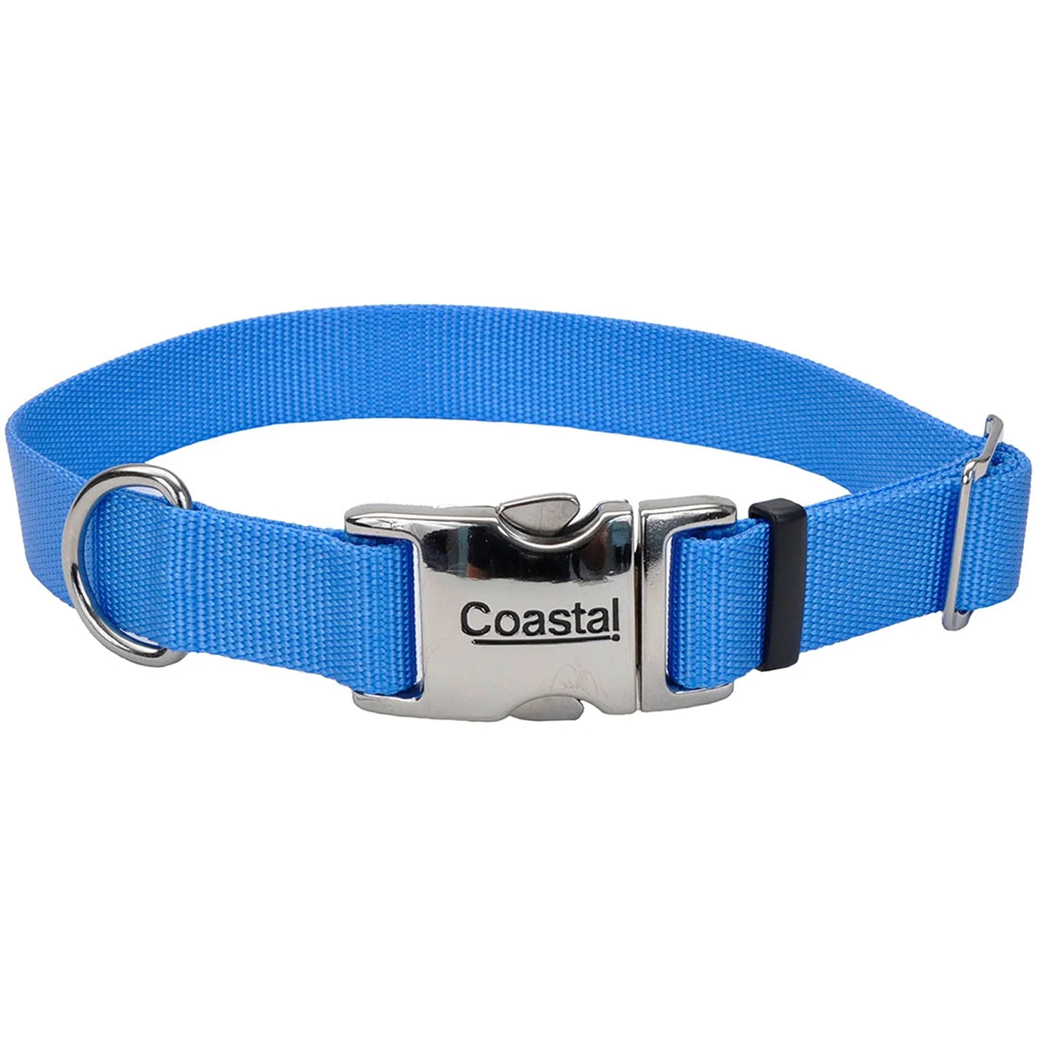 Coastal Adjustable Dog Collar with Metal Buckle - Healthber