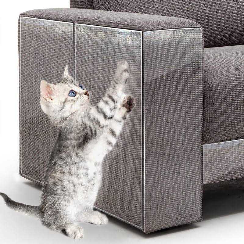 12 PCS Anti Cat Scratch Furniture Protector Clear Couch Protector for Cats - Healthber