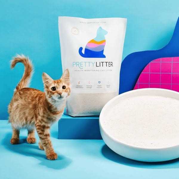 Clumping Prettylitter Health Monitoring Cat Litter - Healthber