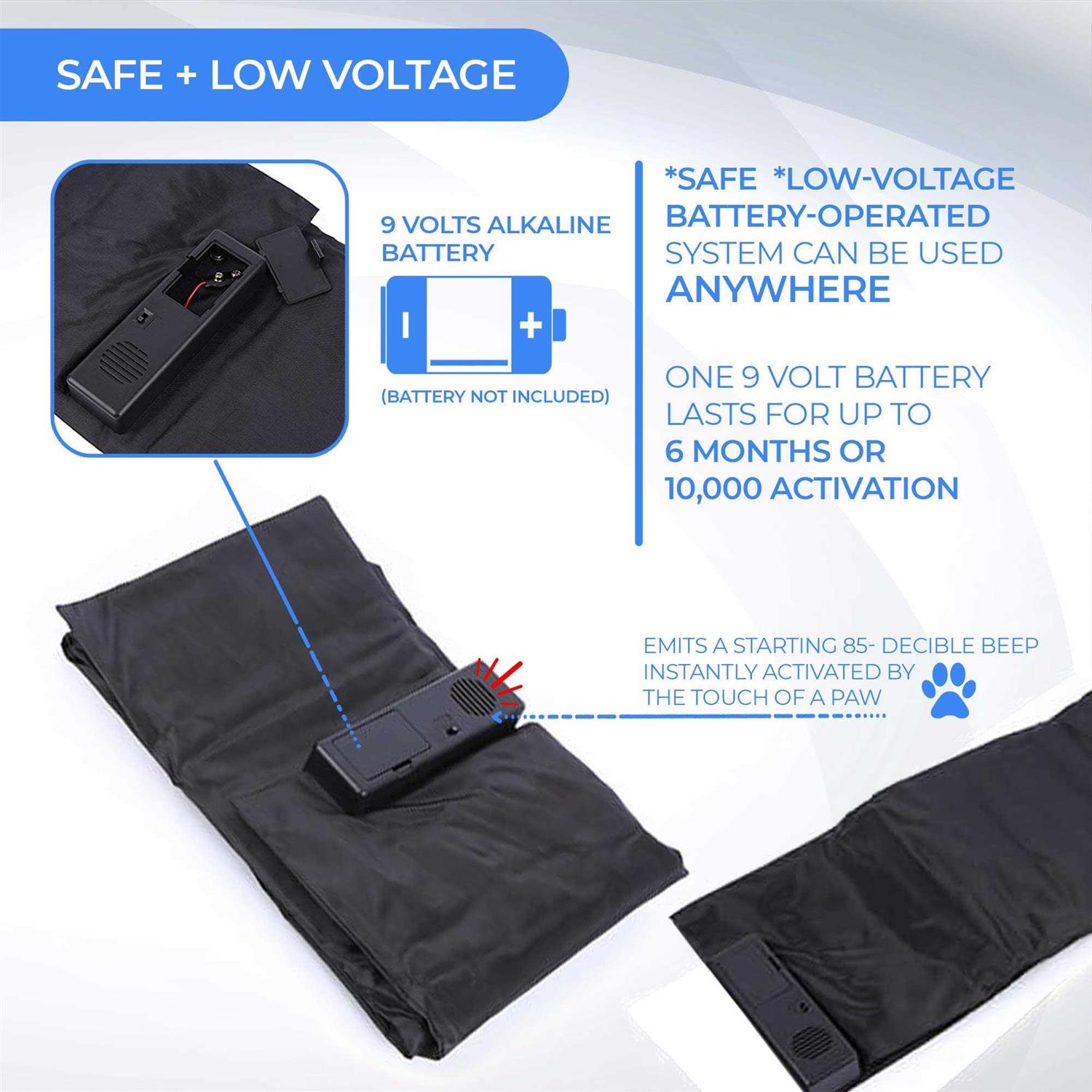Trusted Pet Pet Sofa Scram Sonic Repellent Mats - Healthber