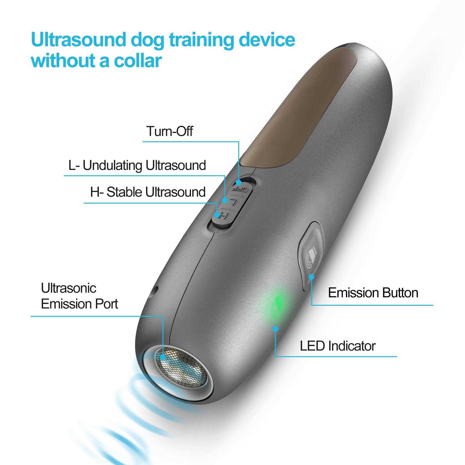 Petdiary Ub100 Ultrasonic Dog Bark Control Device - Healthber
