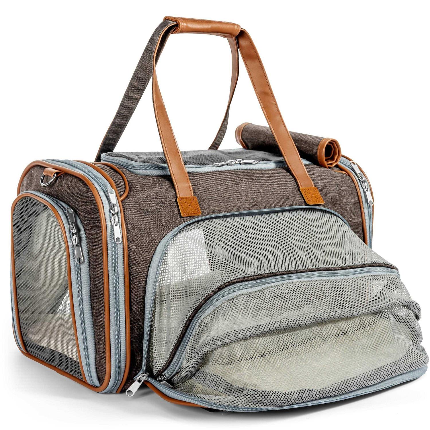 Gold Series Expandable Airline Approved Pet Carrier Mr. Peanut&s - Healthber