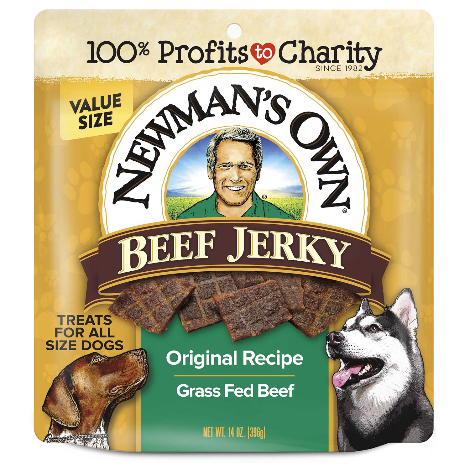 Newman’s Own Beef Jerky Treats for Dogs - Healthber