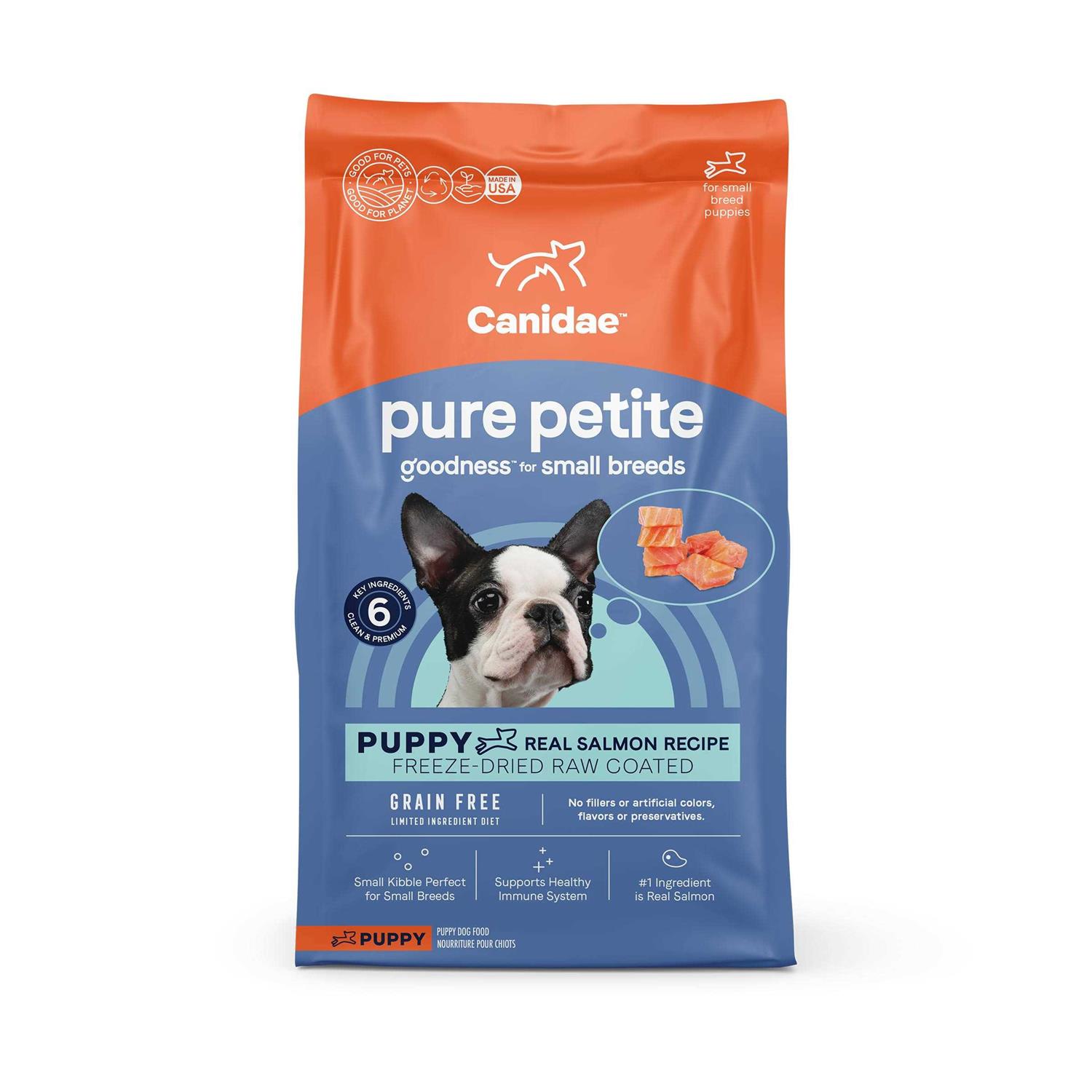 Canidae Pure Petite Small Breed Salmon Puppy Dry Dog Food - Healthber