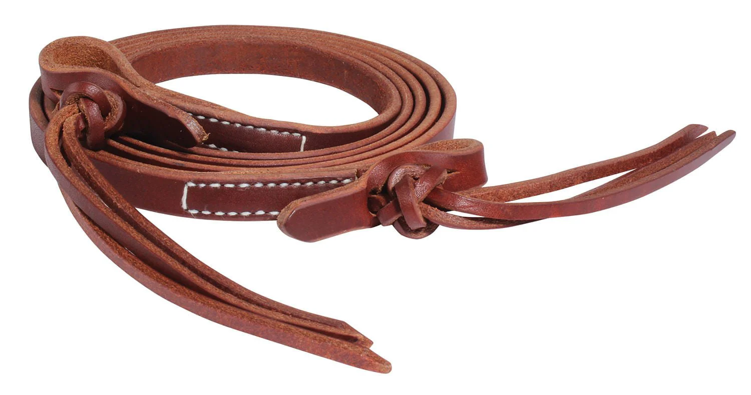 Professional's Choice Ranch Quick Change Knot Roping Rein, Heavy Oil - Healthber