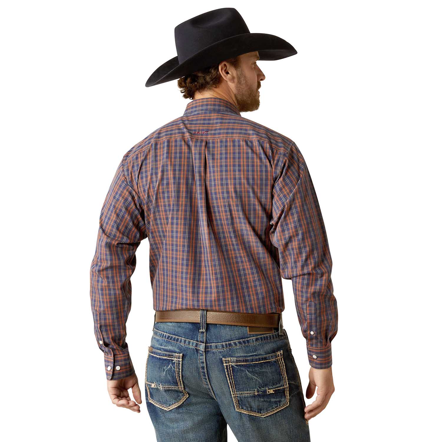 Ariat Men's Wrinkle Free Iker Longsleeve Shirt - Healthber
