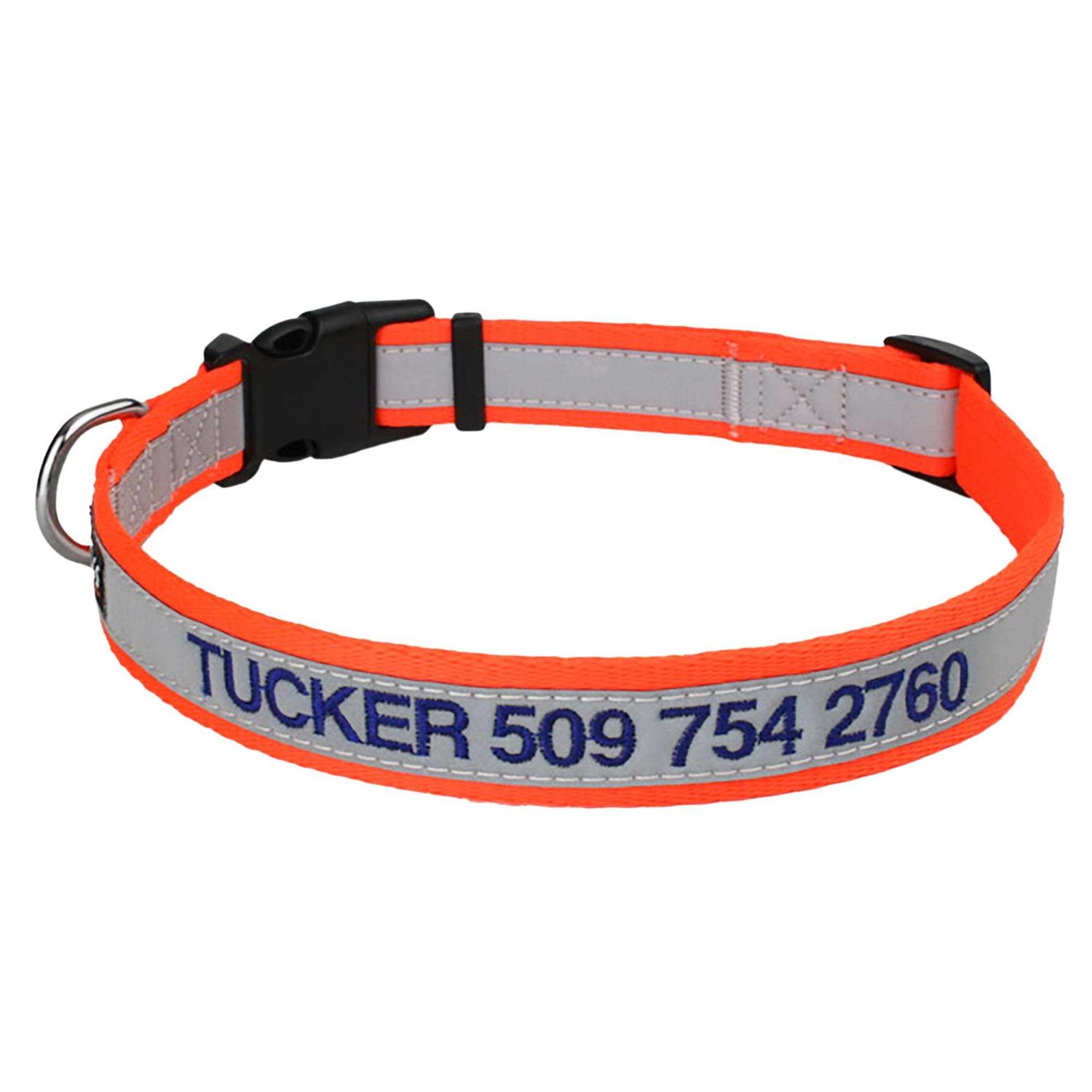 GoTags Nylon Personalized Dog Collar - Healthber