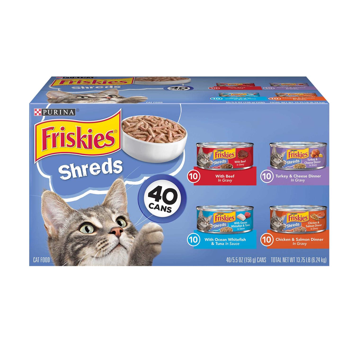 Purina Friskies Shreds Wet Cat Food - Healthber