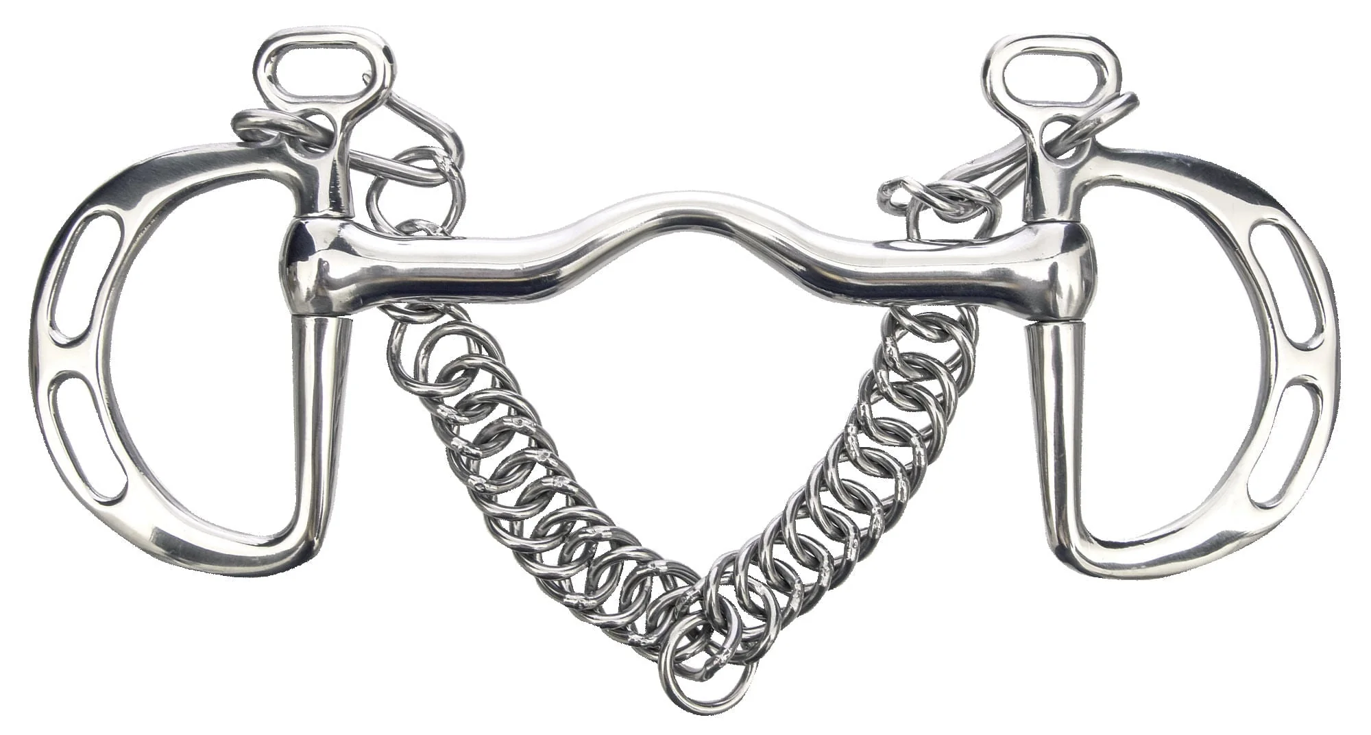 Kimberwick Uxeter D-Ring Horse Bit - Healthber
