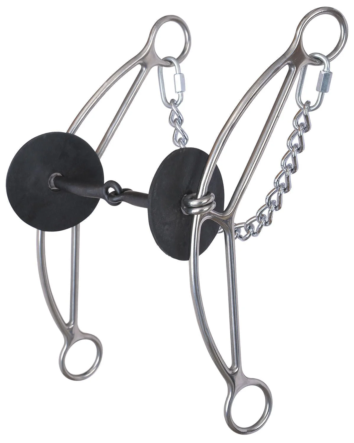 Reinsman Josey Long Shank Banana Gag Bit - Healthber