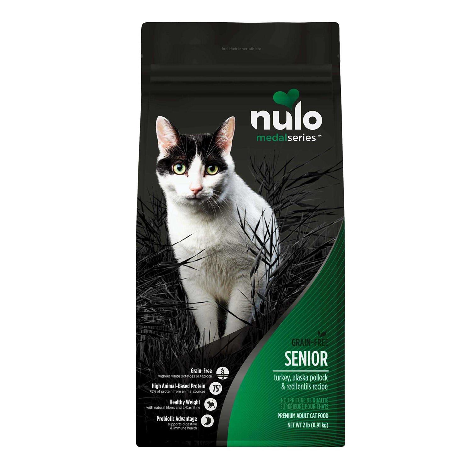 Nulo MedalSeries Adult Dry Cat Food Grain Free, Turkey and Polluck - Healthber