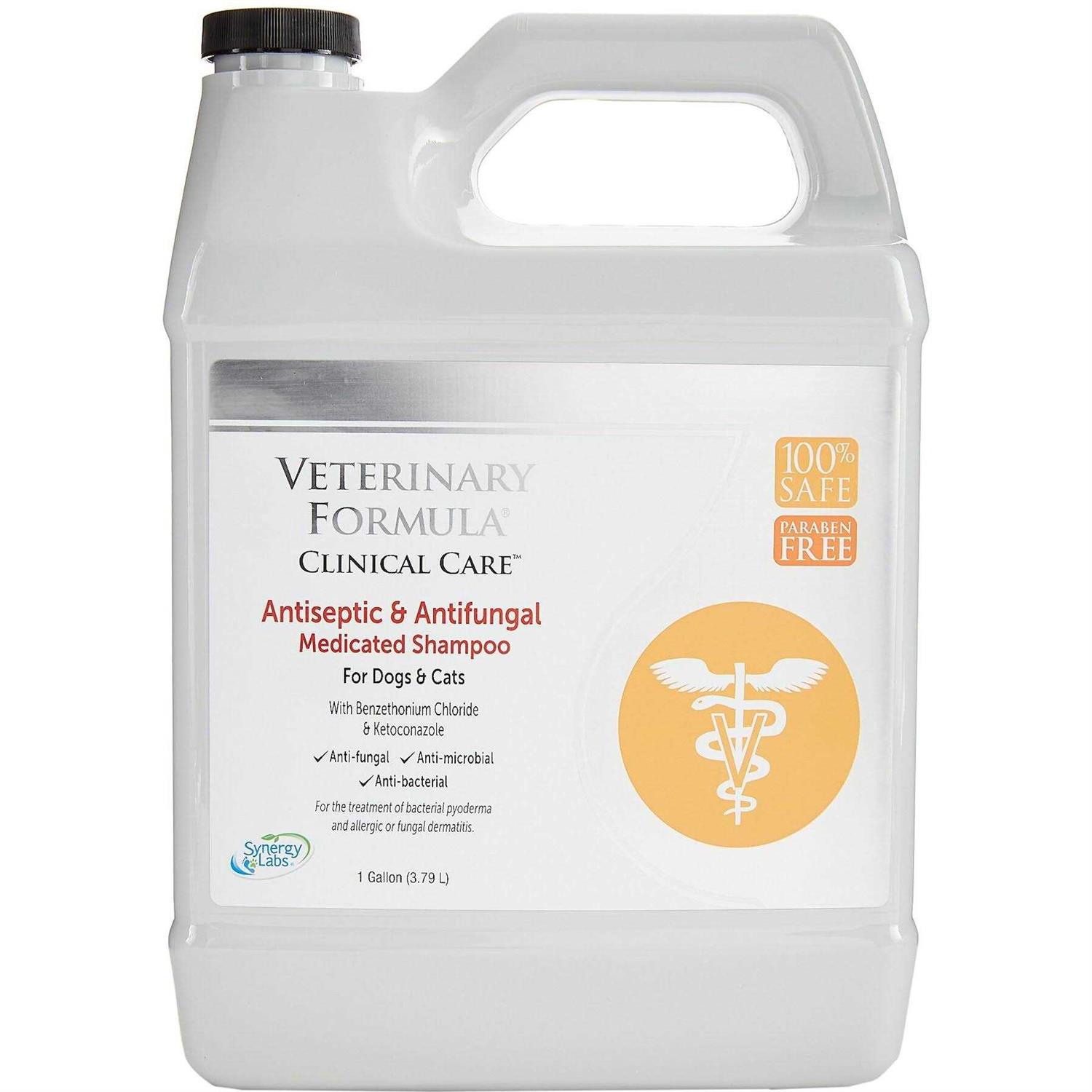 Veterinary Formula Clinical Care Antiseptic & Antifungal Shampoo 1-gal - Healthber