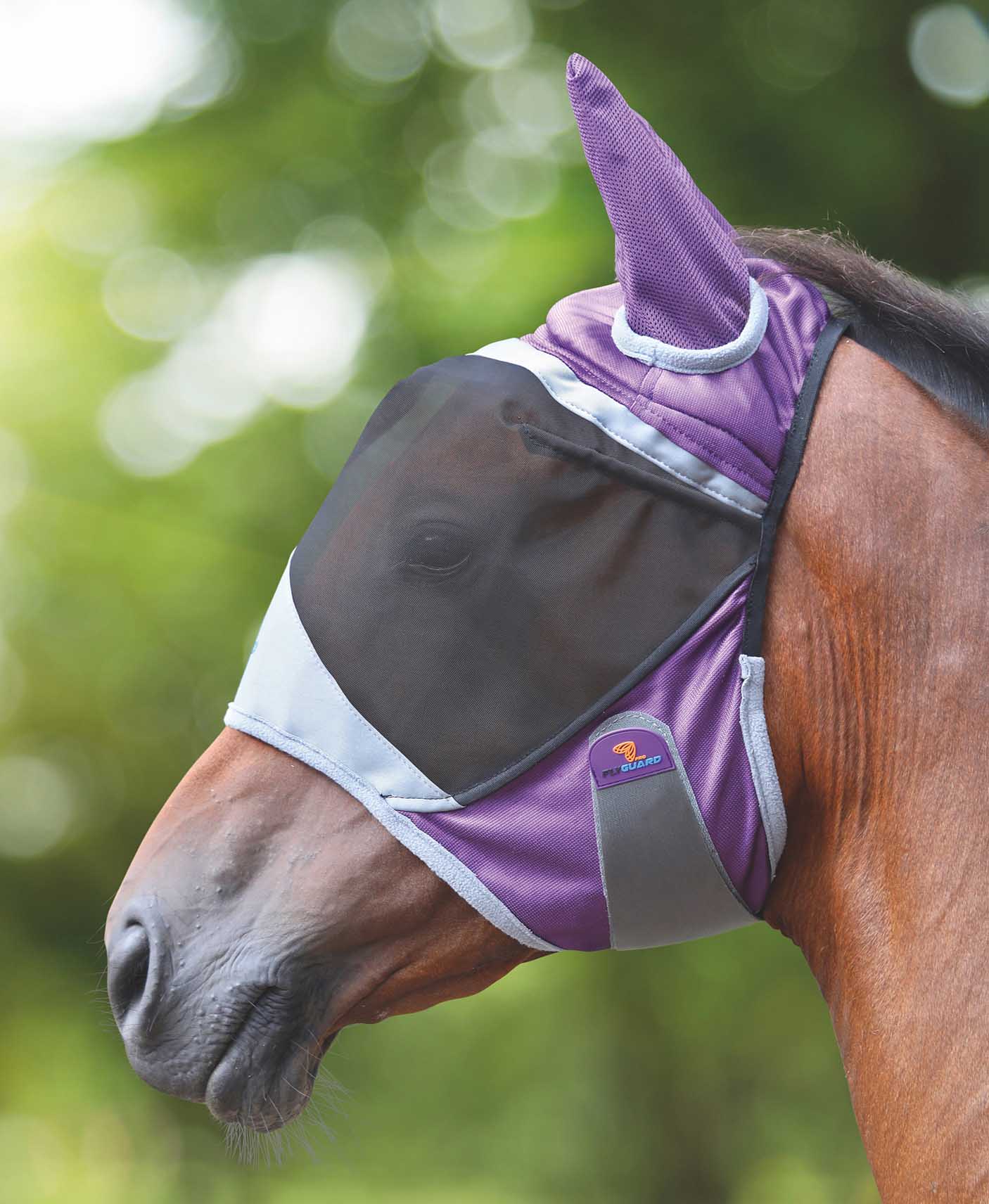 Shires Deluxe Horse Fly Mask with Ears - Healthber