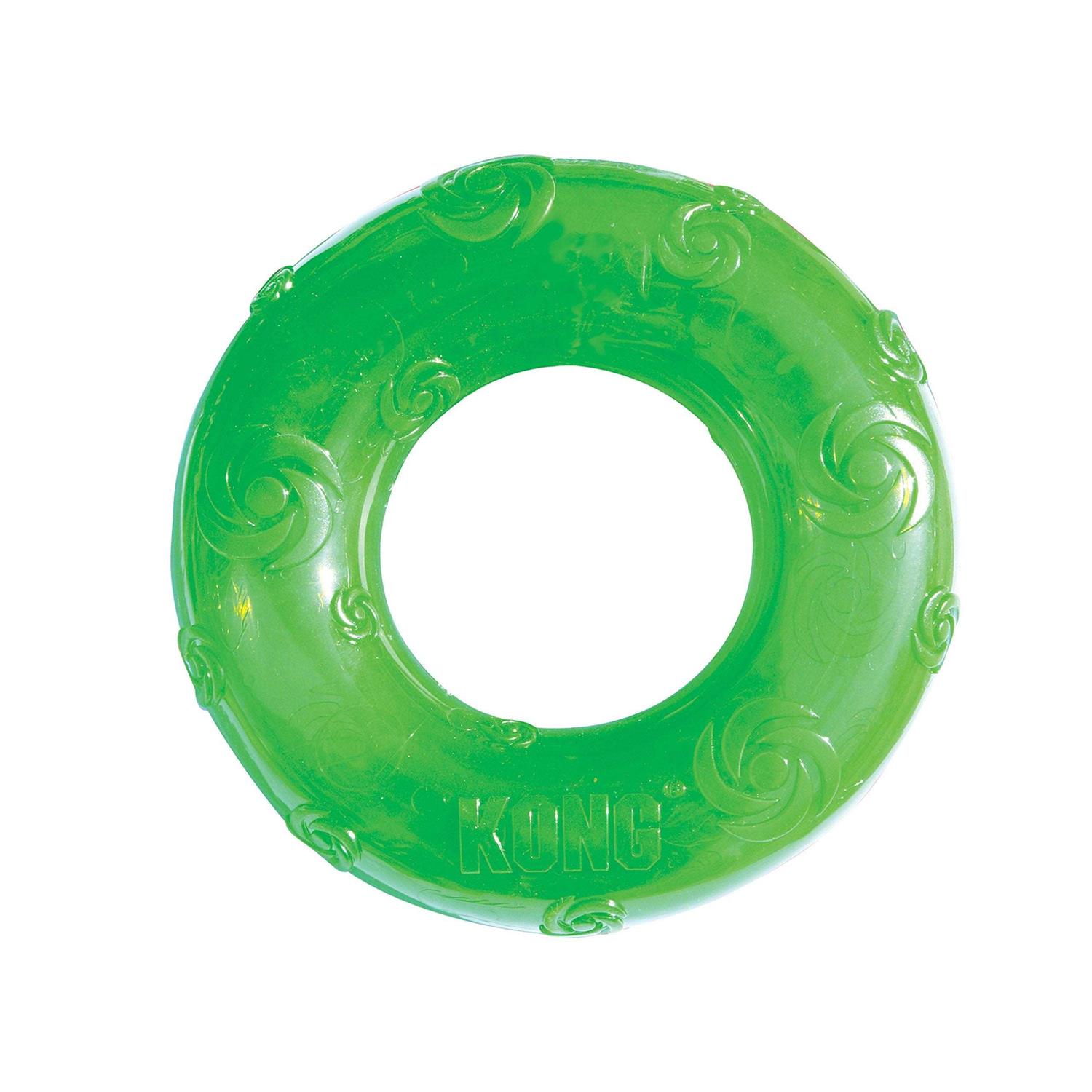 KONG Squeezz Ring Dog Toy - Healthber