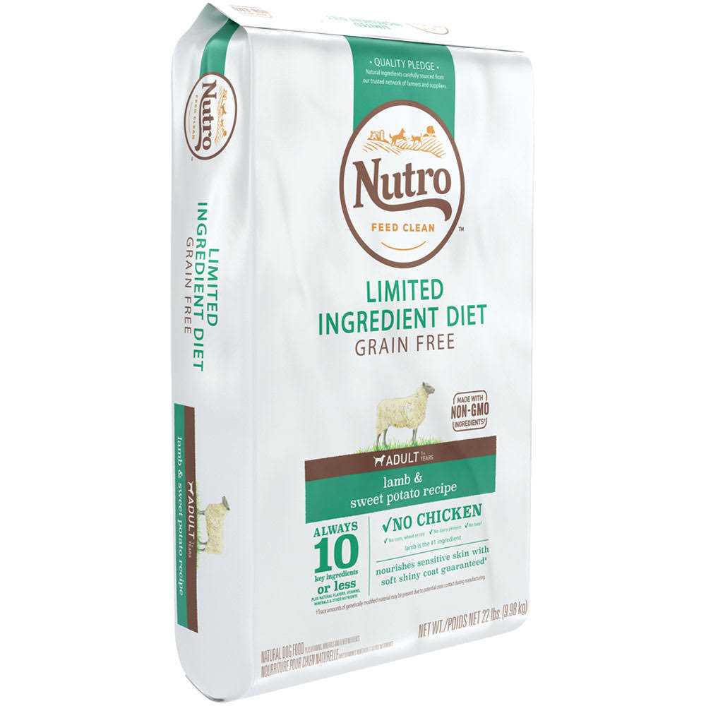 Nutro Limited Ingredient Diet Adult Dry Dog Food Lamb & Sweet Potato - Healthber