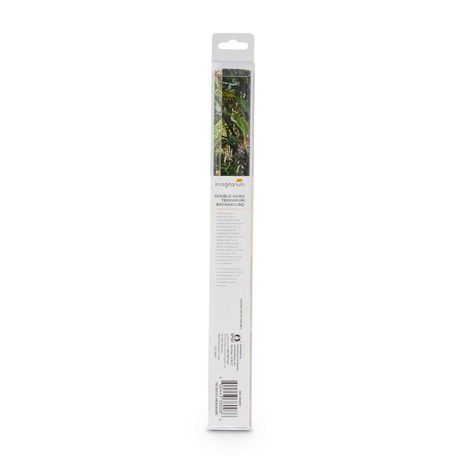 Imagitarium 10 Gallon Double-Sided Terrarium Background - Healthber