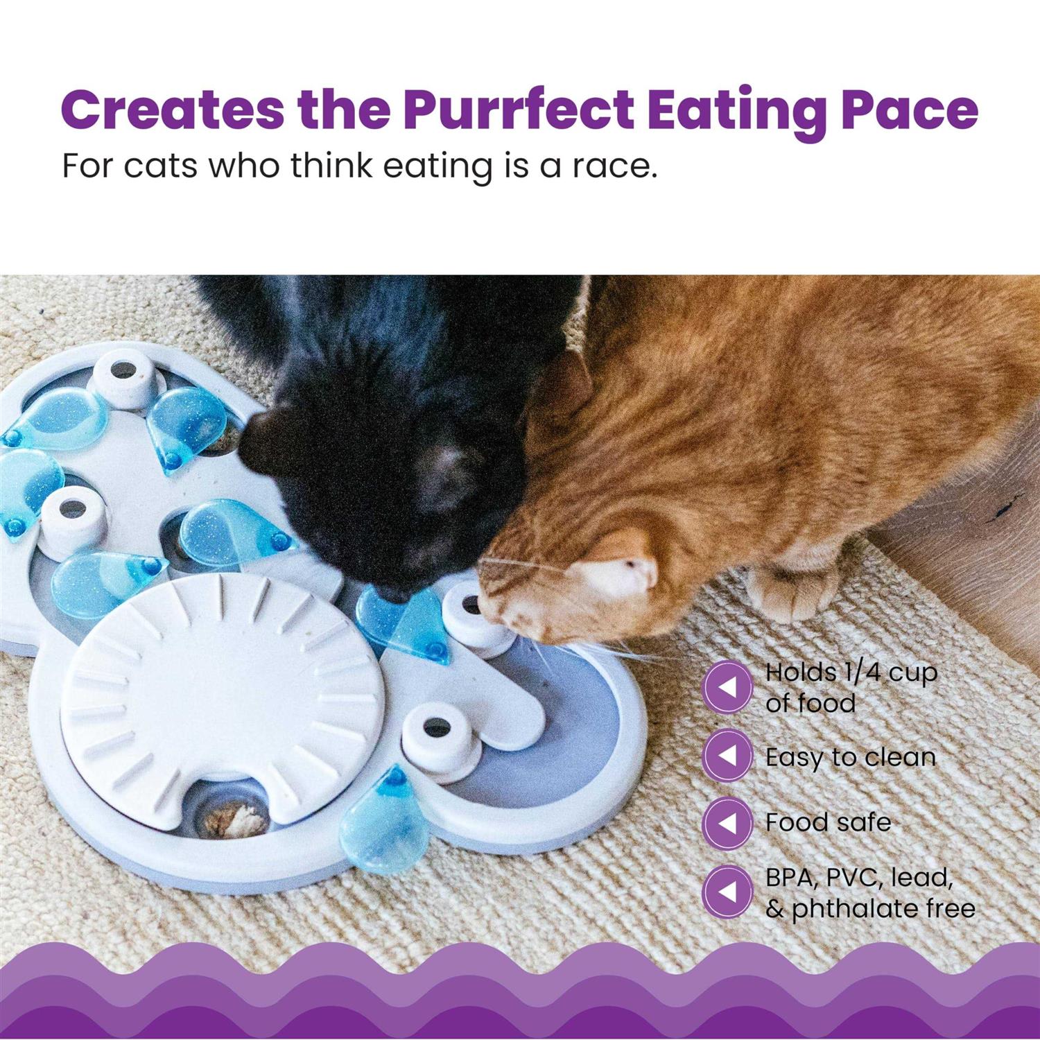 Nina Ottosson Rainy Day Puzzle & Play Cat Game - Healthber