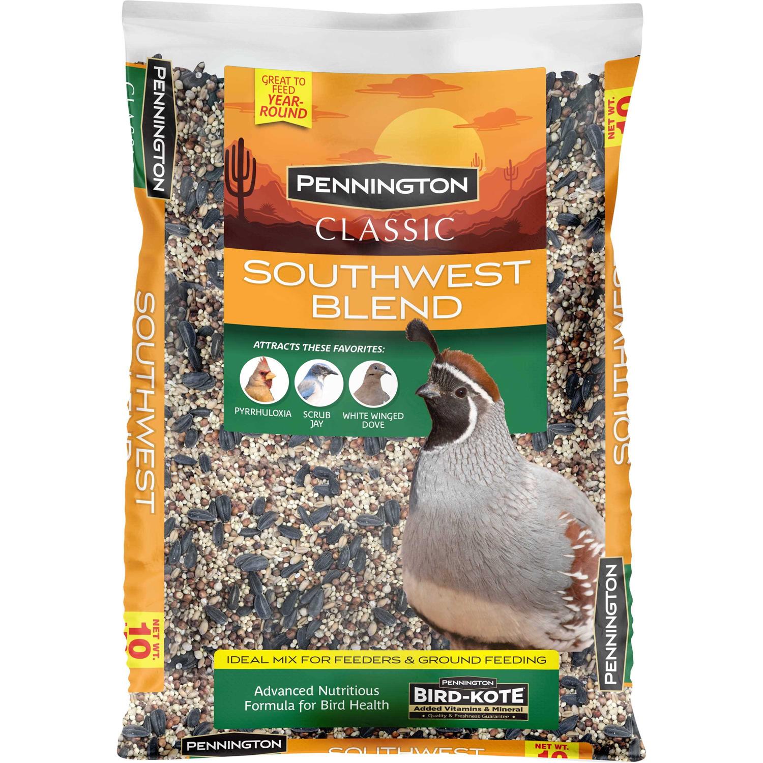 Pennington Southwest Blend Wild Bird Food 10 lb - Healthber