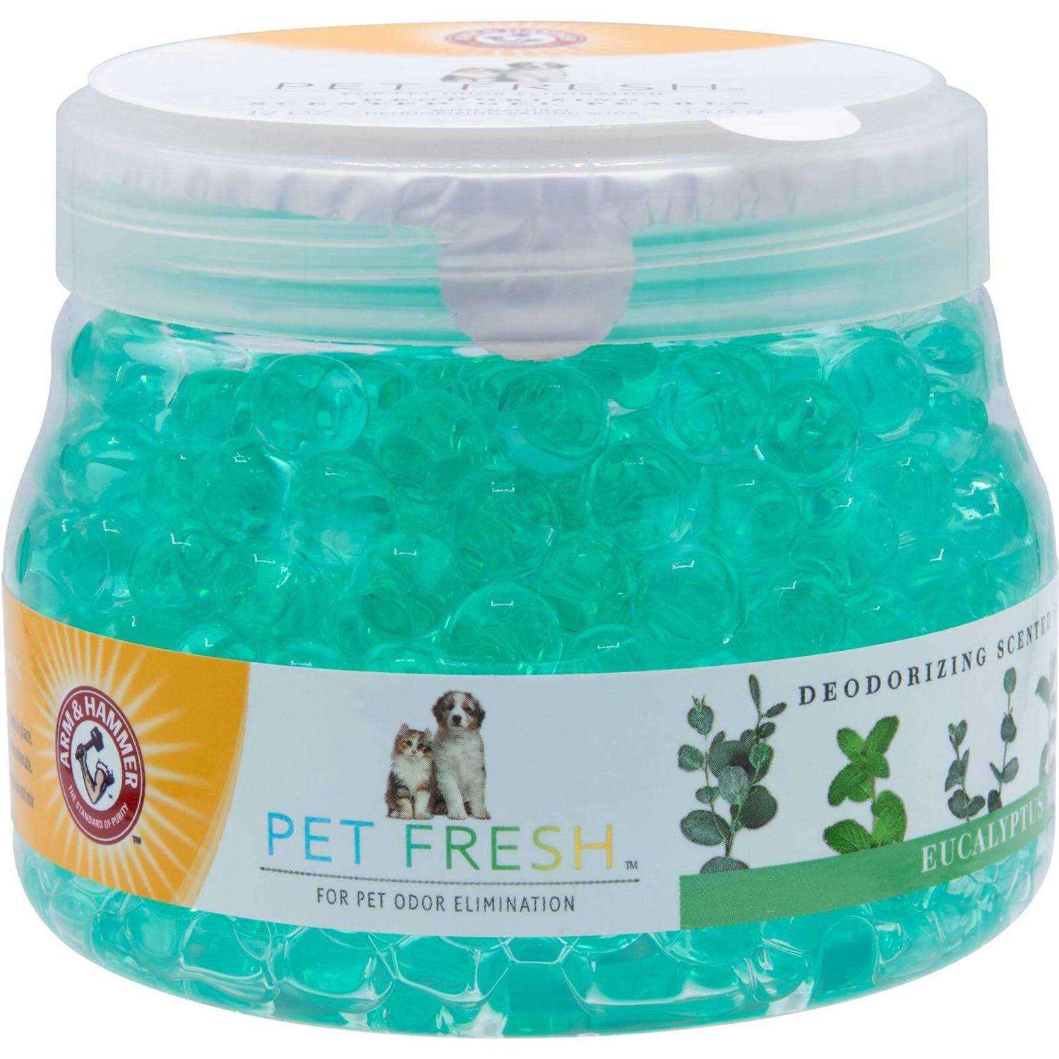Arm & Hammer Products Pet Fresh Eucalyptus Mint Deodorizing Scented Gel Pearls - Healthber
