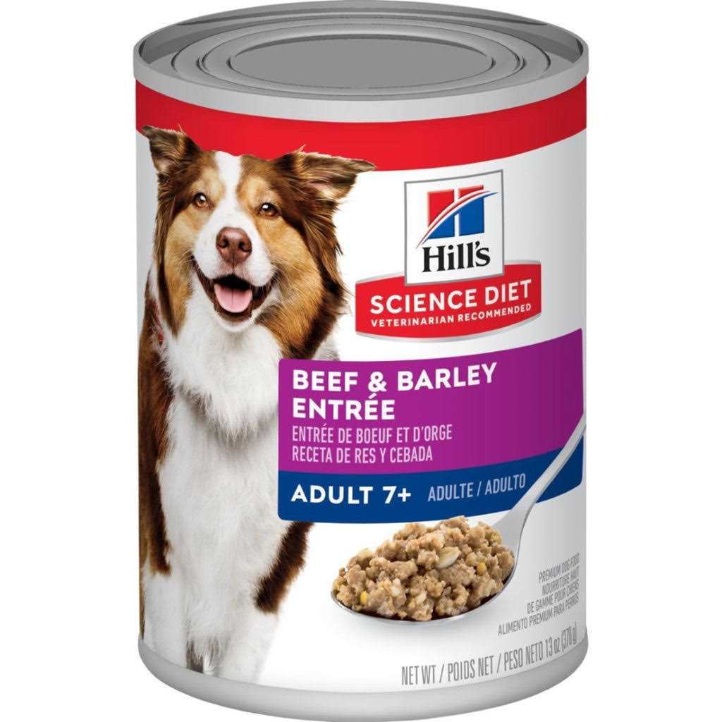 Hill’s Science Diet Beef & Barley Entree Dog Food Adult 7+ - Healthber