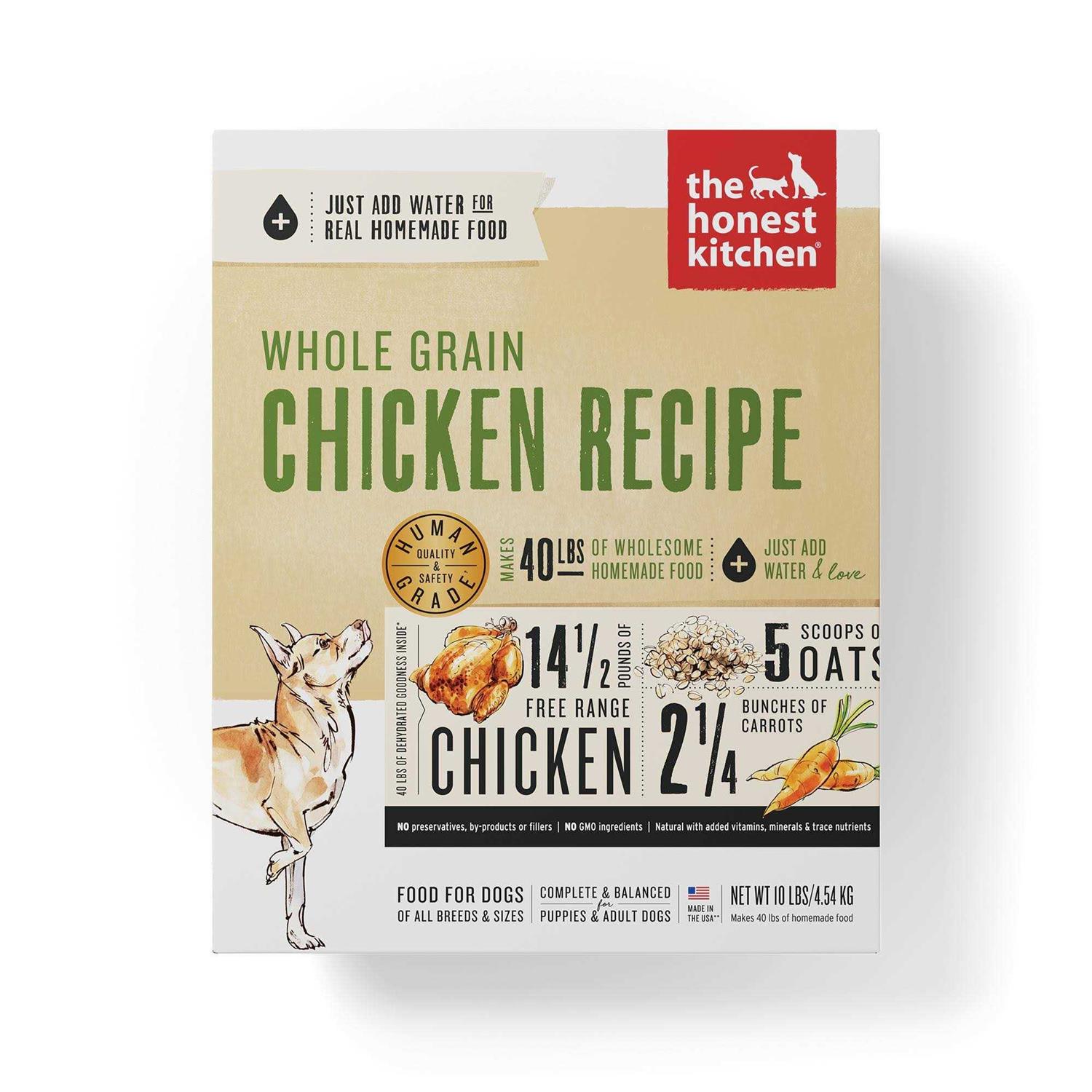 The Honest Kitchen Dehydrated Whole Grain Chicken Dog Food - Healthber