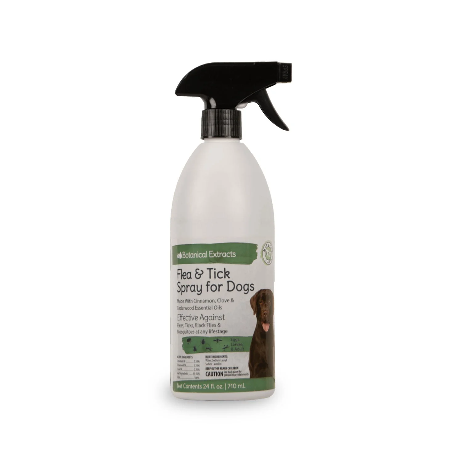 Natural Flea & Tick Spray, 24 oz - Healthber